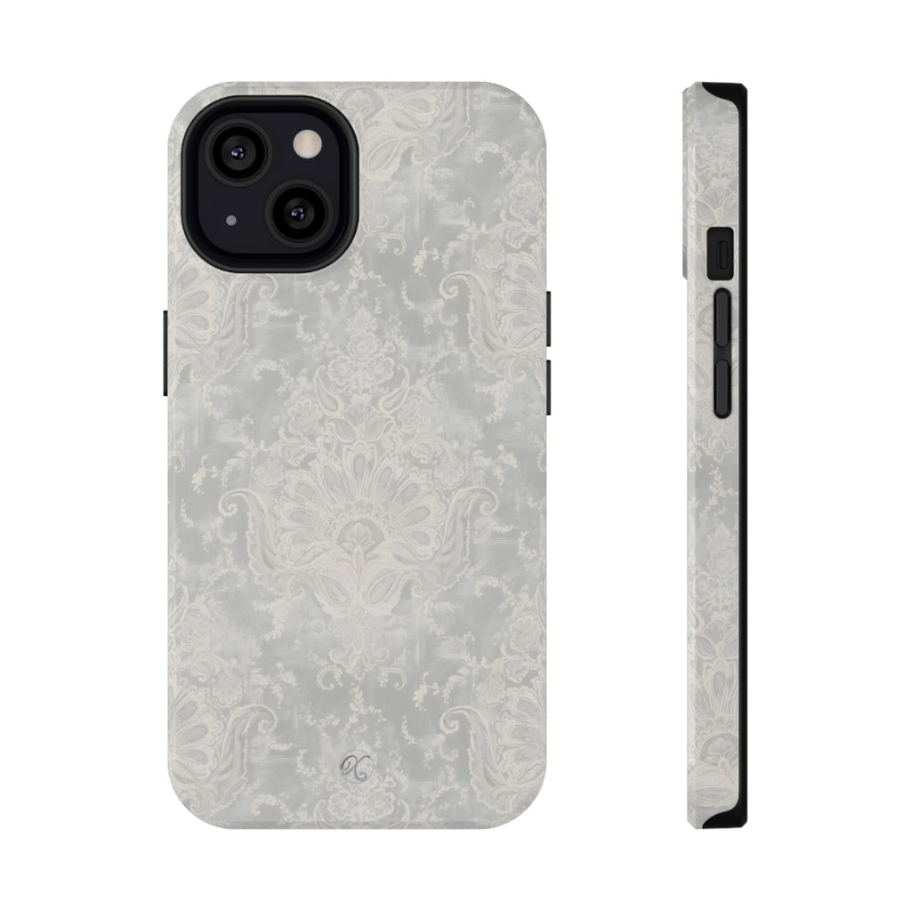Floral Damask Impact-Resistant Phone Case