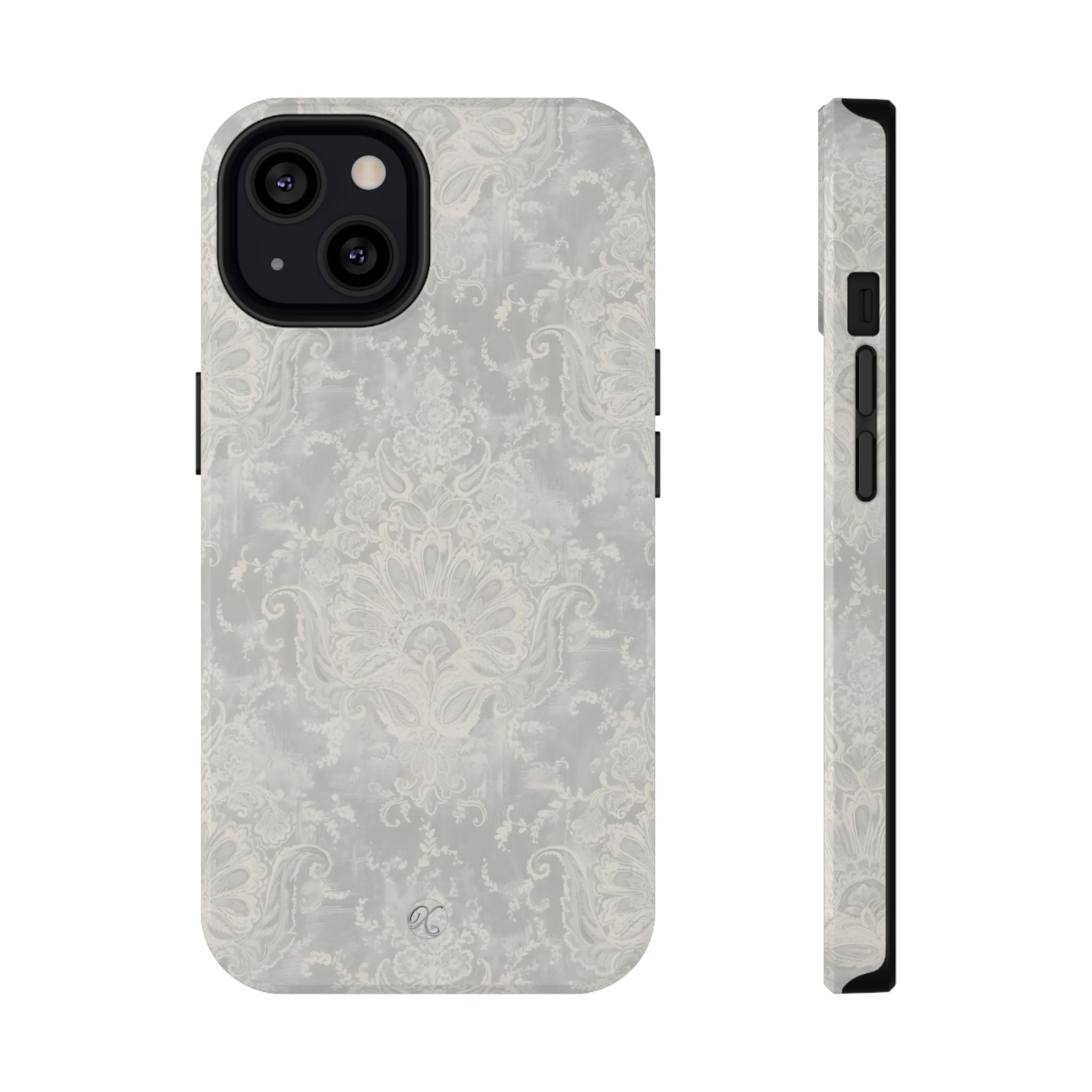 Floral Damask Impact-Resistant Phone Case