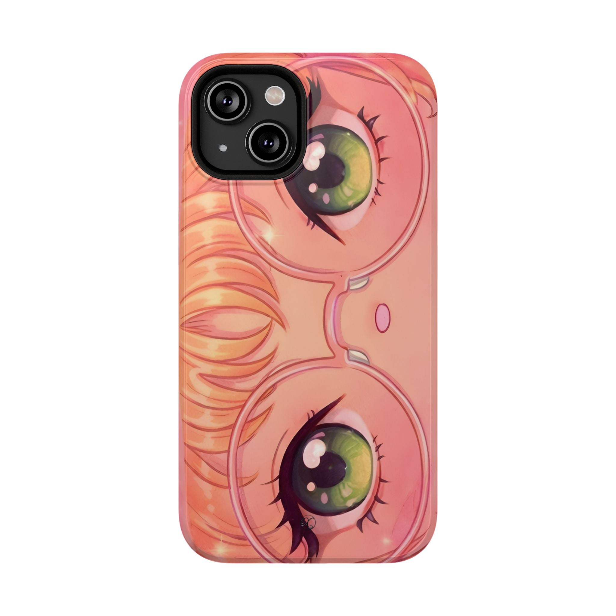 Green Eyed Girl Impact-Resistant Phone Case