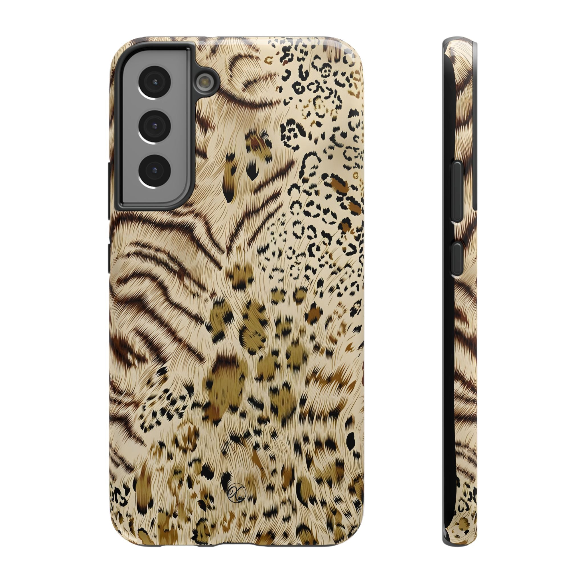 Leopard Print Impact-Resistant Phone Case — Animal Print Protection
