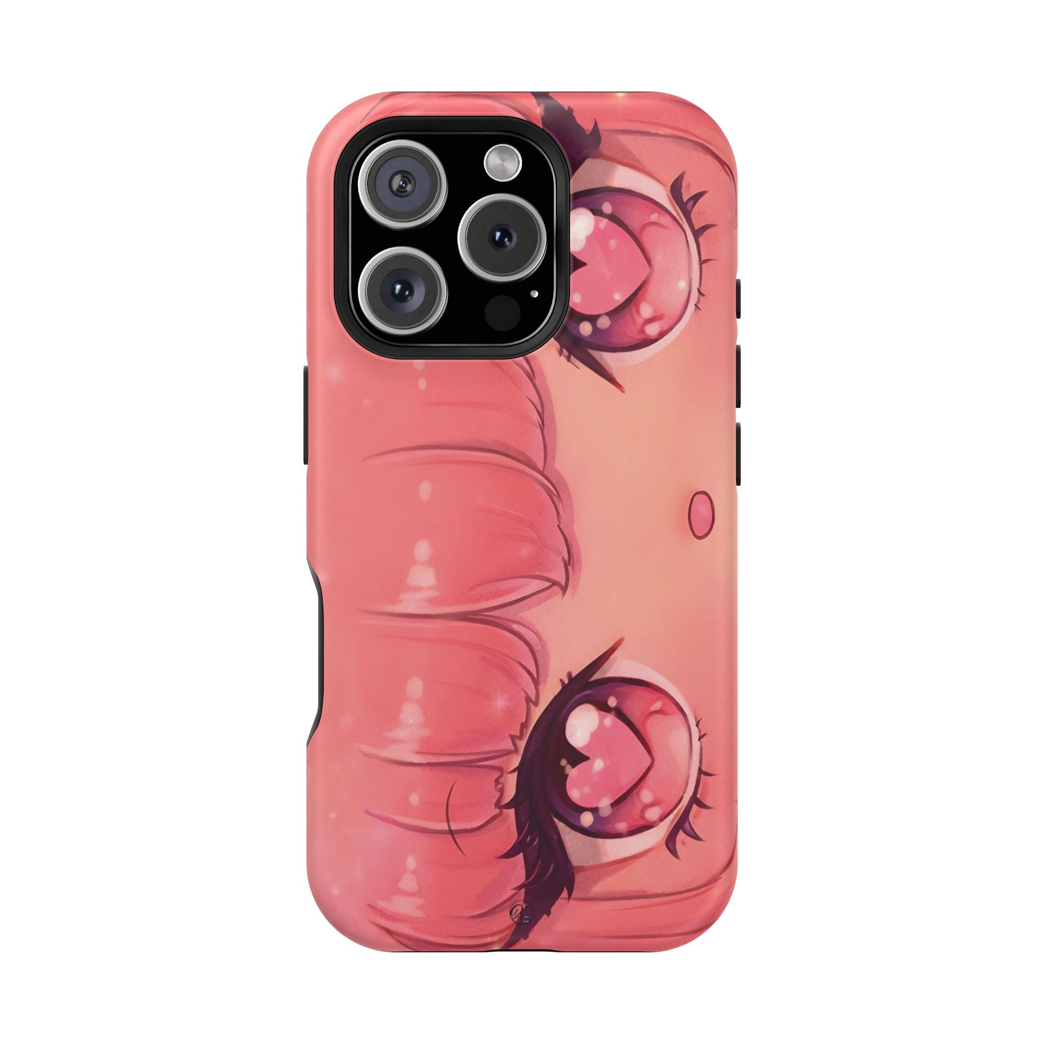Valentine Heart-Eyes Impact-Resistant Phone Case