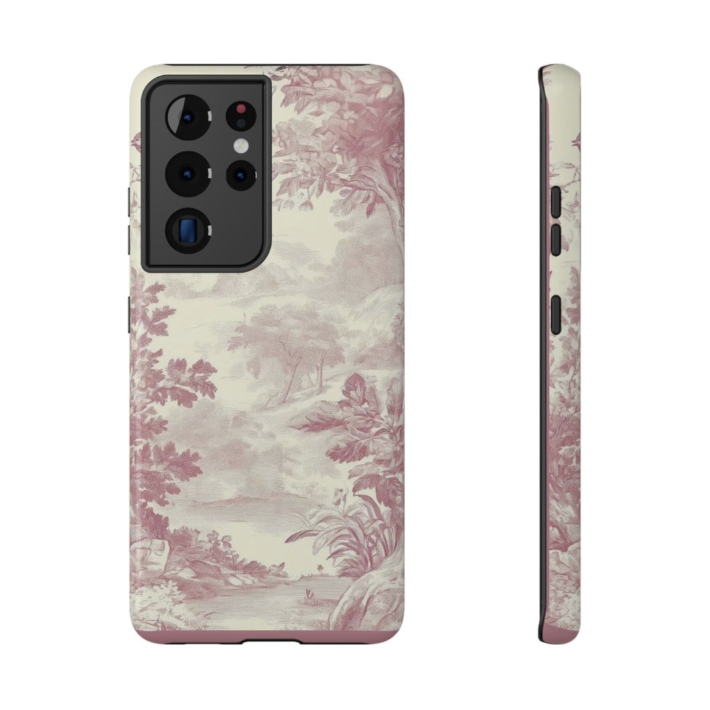 Floral Scenery Impact-Resistant Phone Case