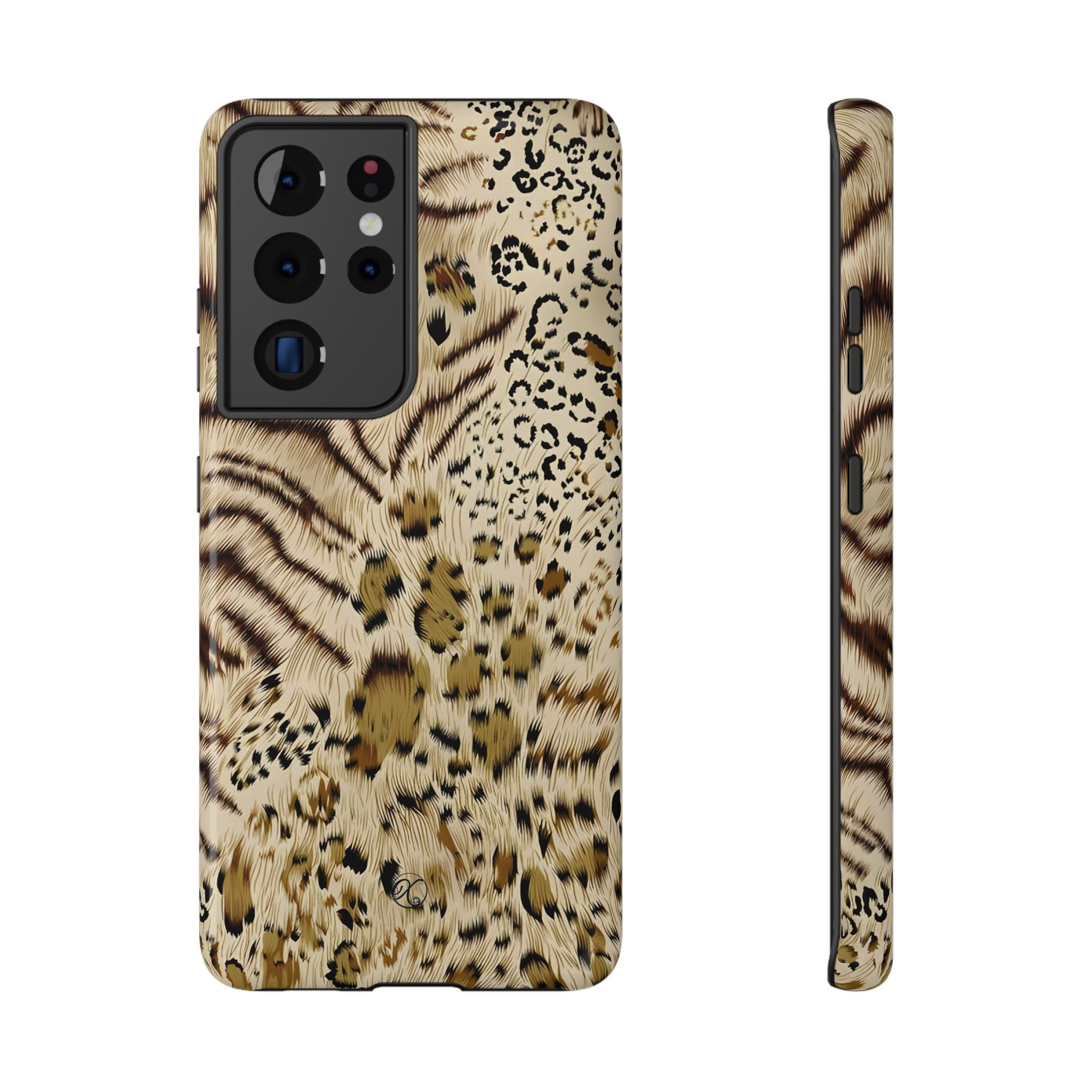 Leopard Print Impact-Resistant Phone Case — Animal Print Protection