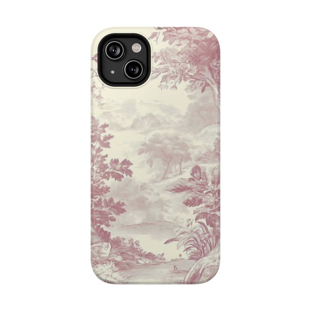 Floral Scenery Impact-Resistant Phone Case