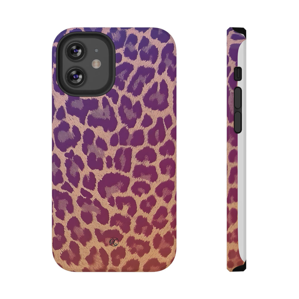 Leopard Ombre Impact-Resistant Phone Case