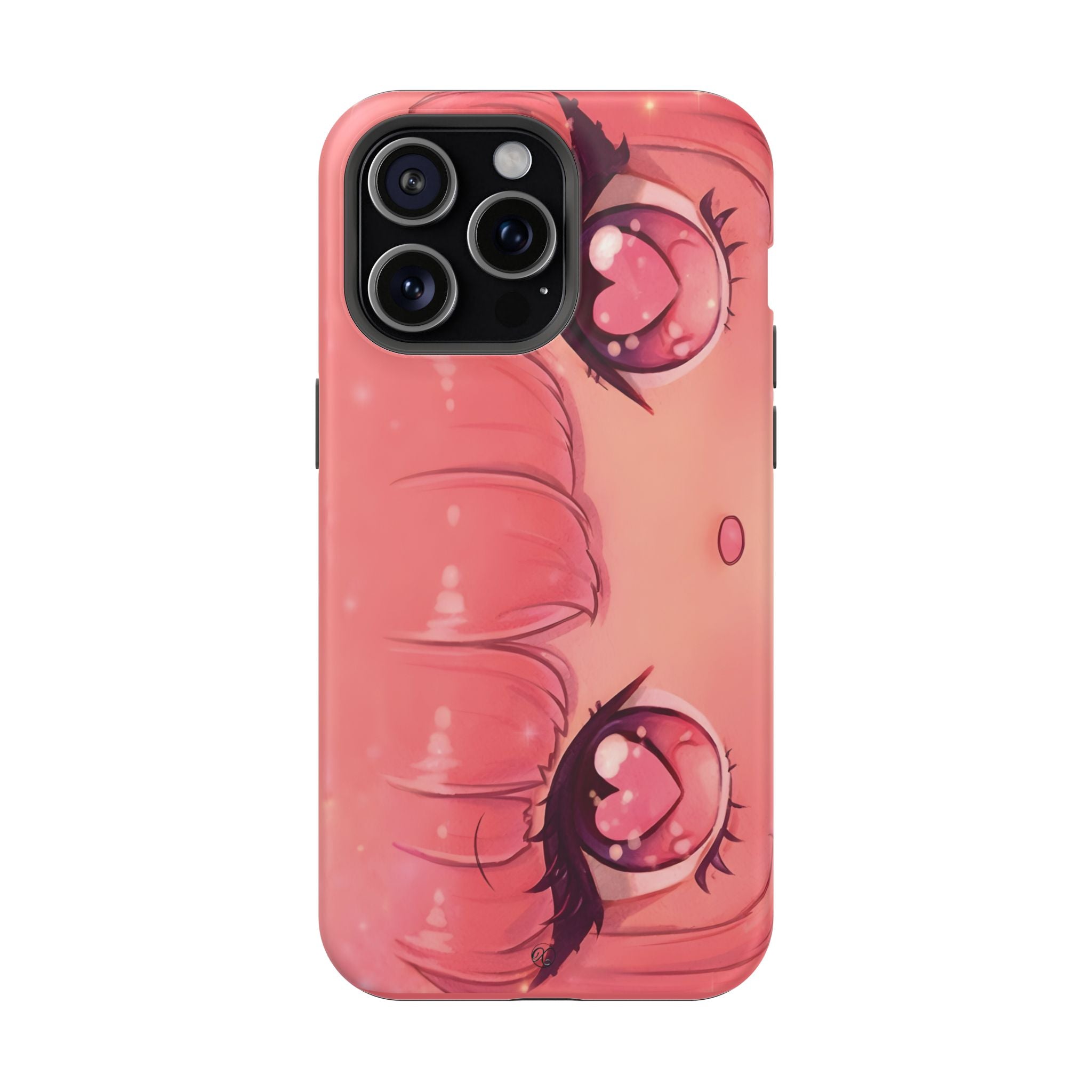 Valentine Heart-Eyes Impact-Resistant Phone Case