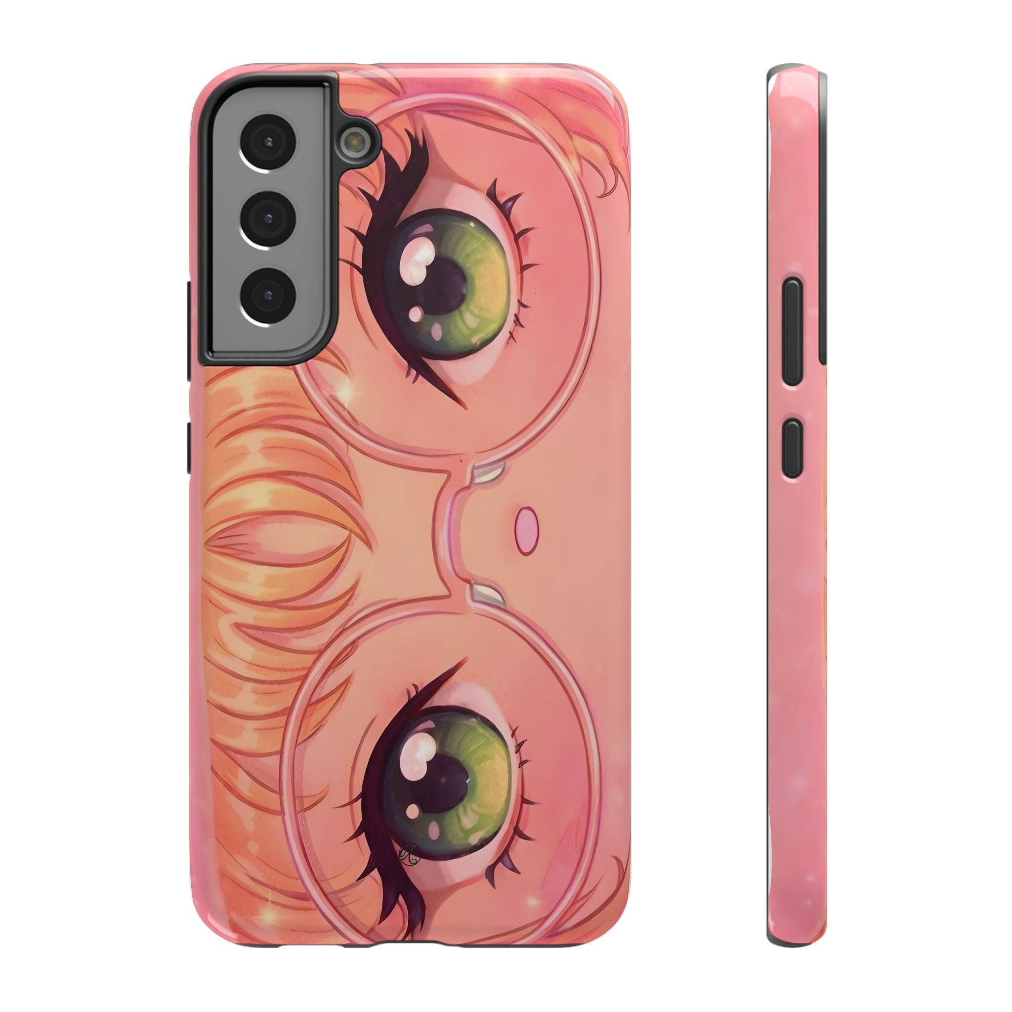 Green Eyed Girl Impact-Resistant Phone Case