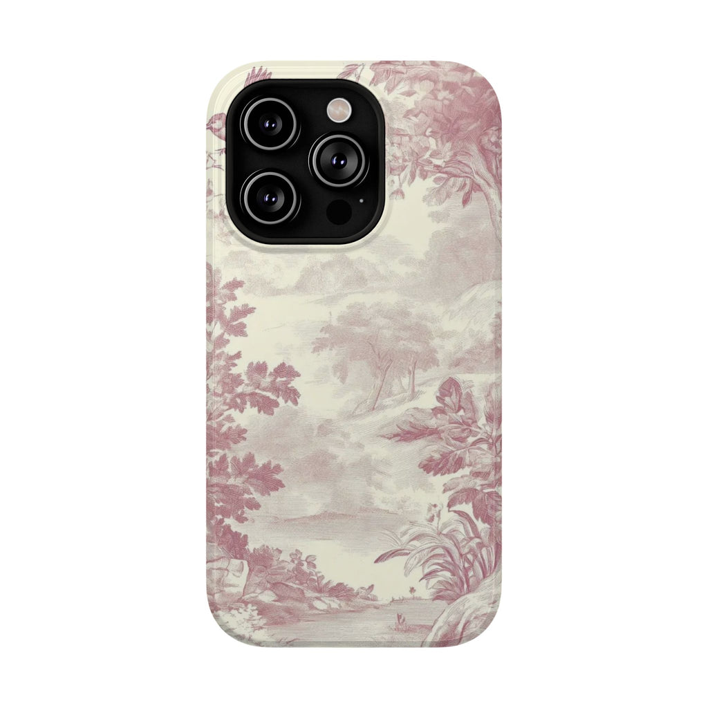 Floral Scenery Impact-Resistant Phone Case