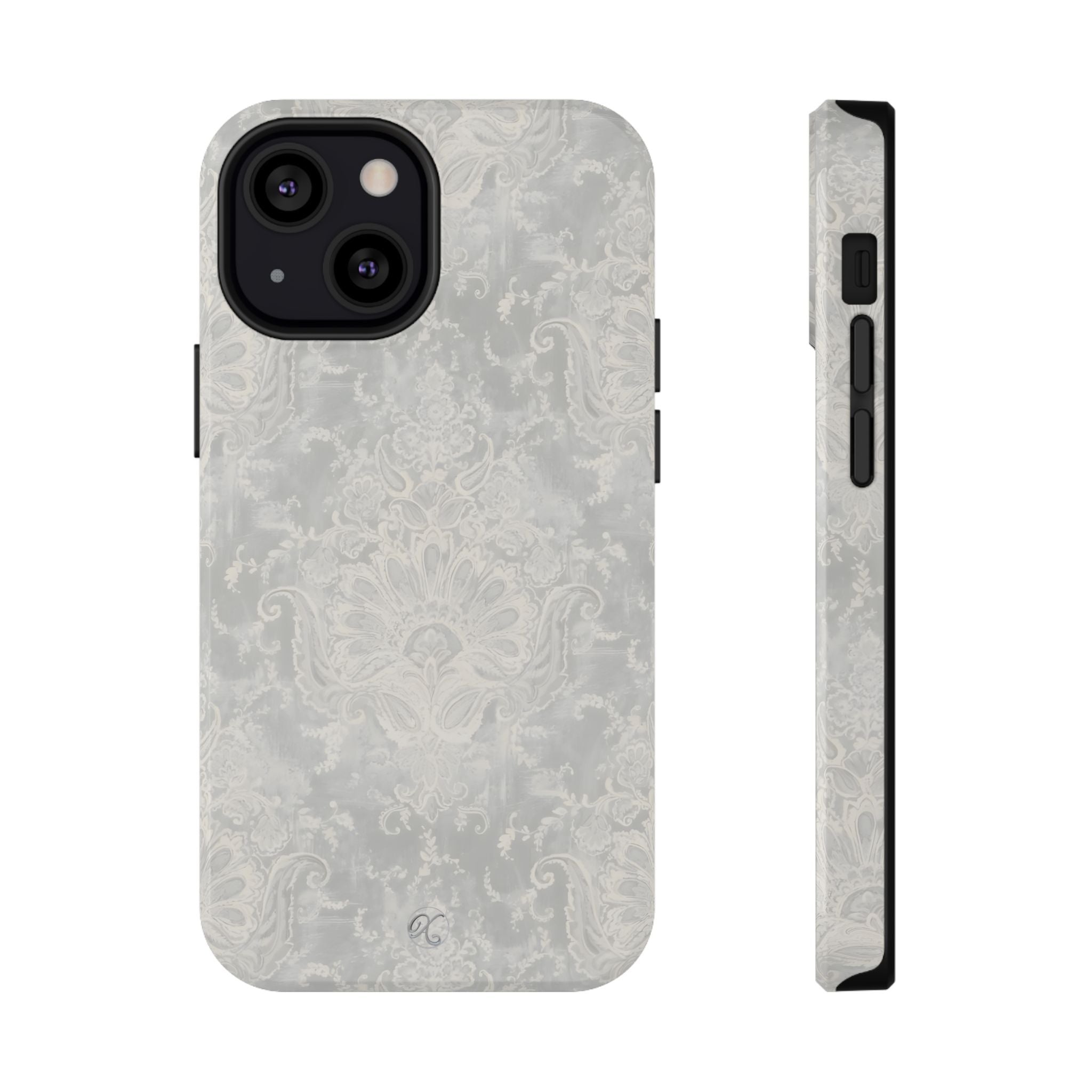 Floral Damask Impact-Resistant Phone Case