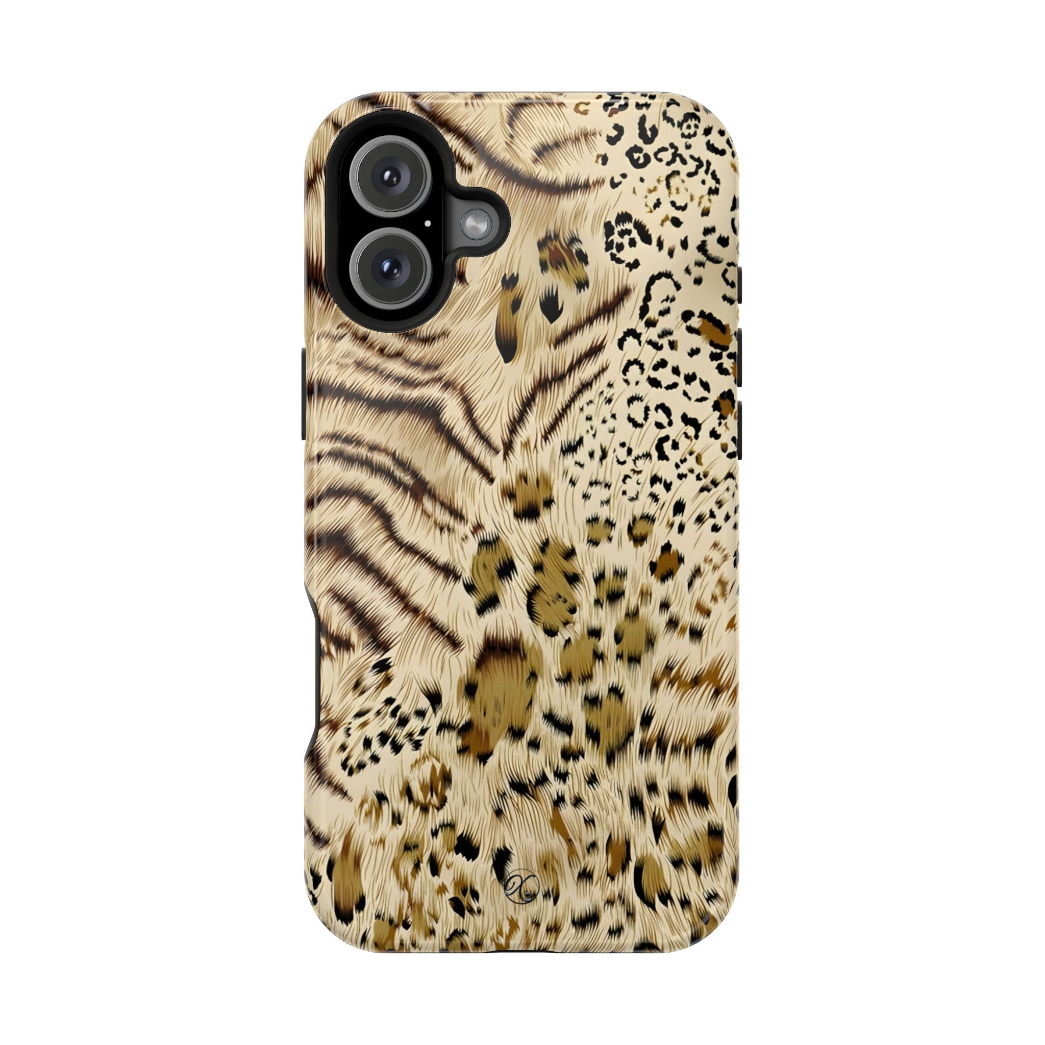 Leopard Print Impact-Resistant Phone Case — Animal Print Protection