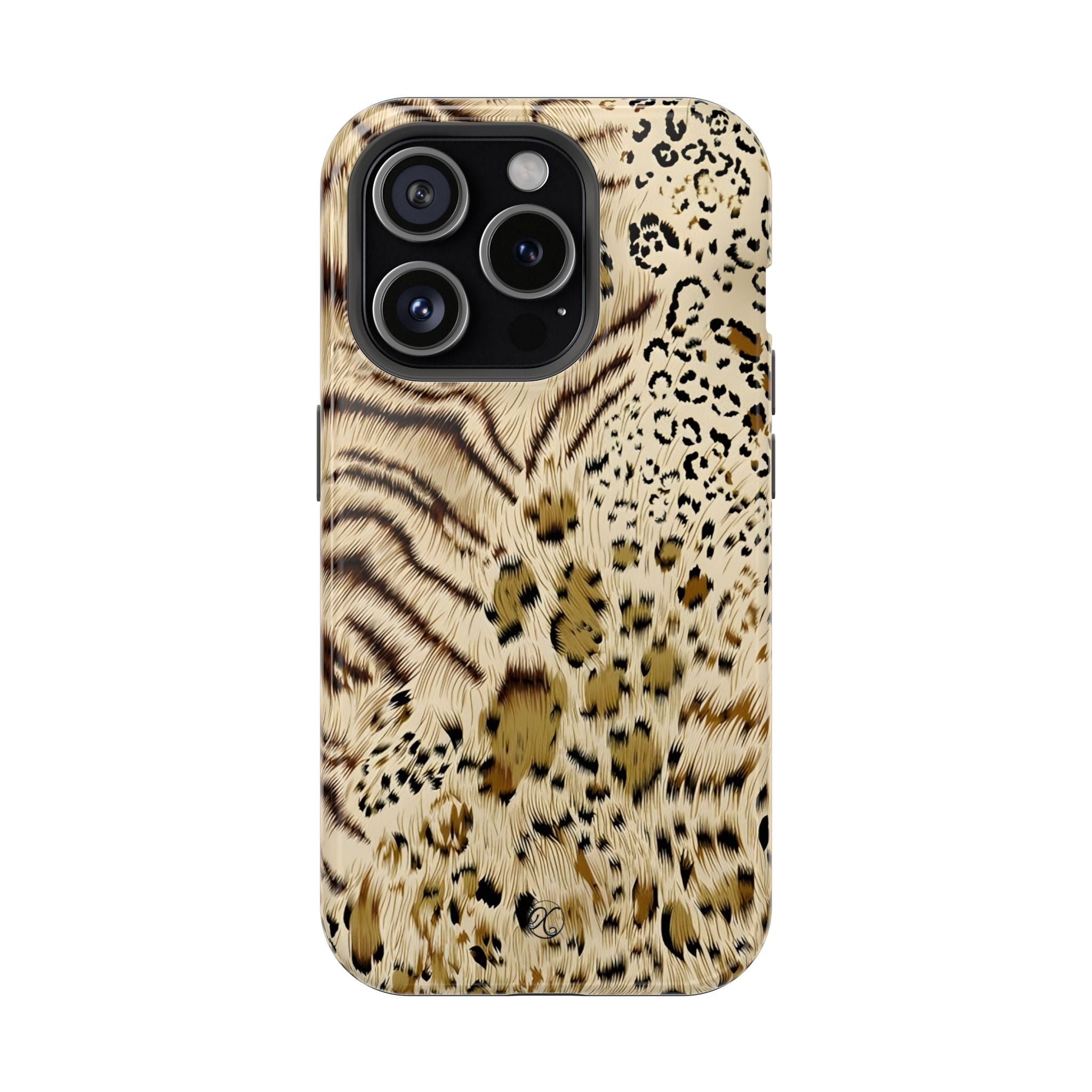 Leopard Print Impact-Resistant Phone Case — Animal Print Protection