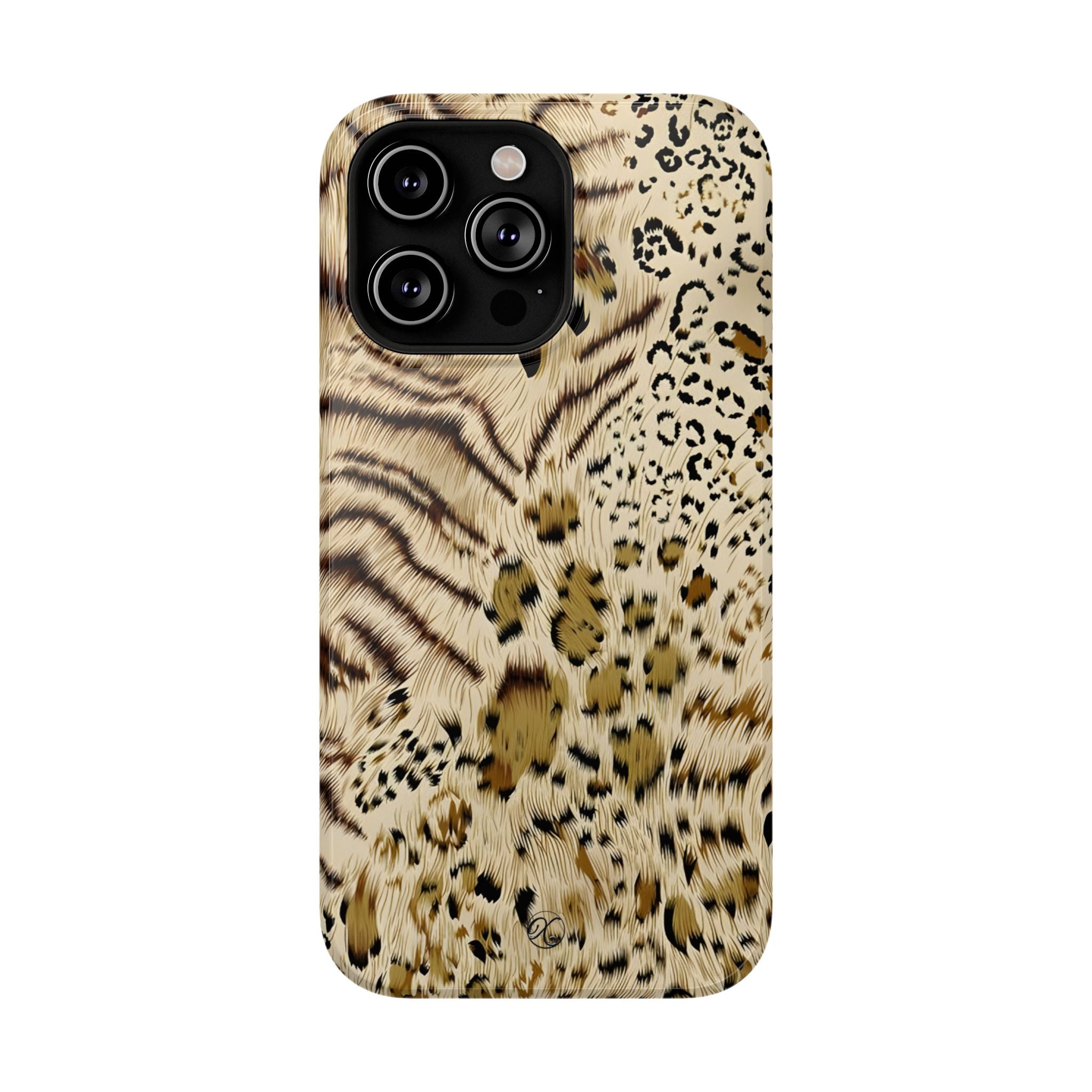 Leopard Print Impact-Resistant Phone Case — Animal Print Protection