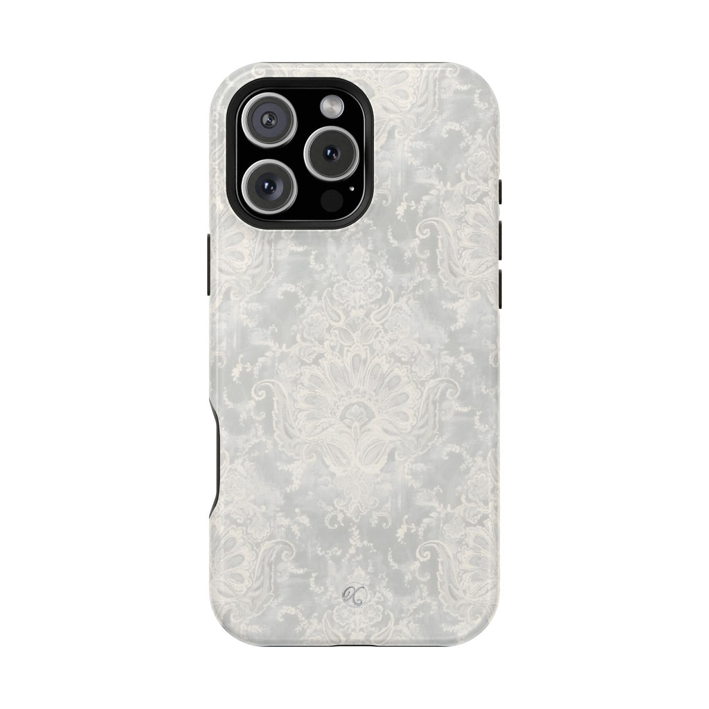 Floral Damask Impact-Resistant Phone Case
