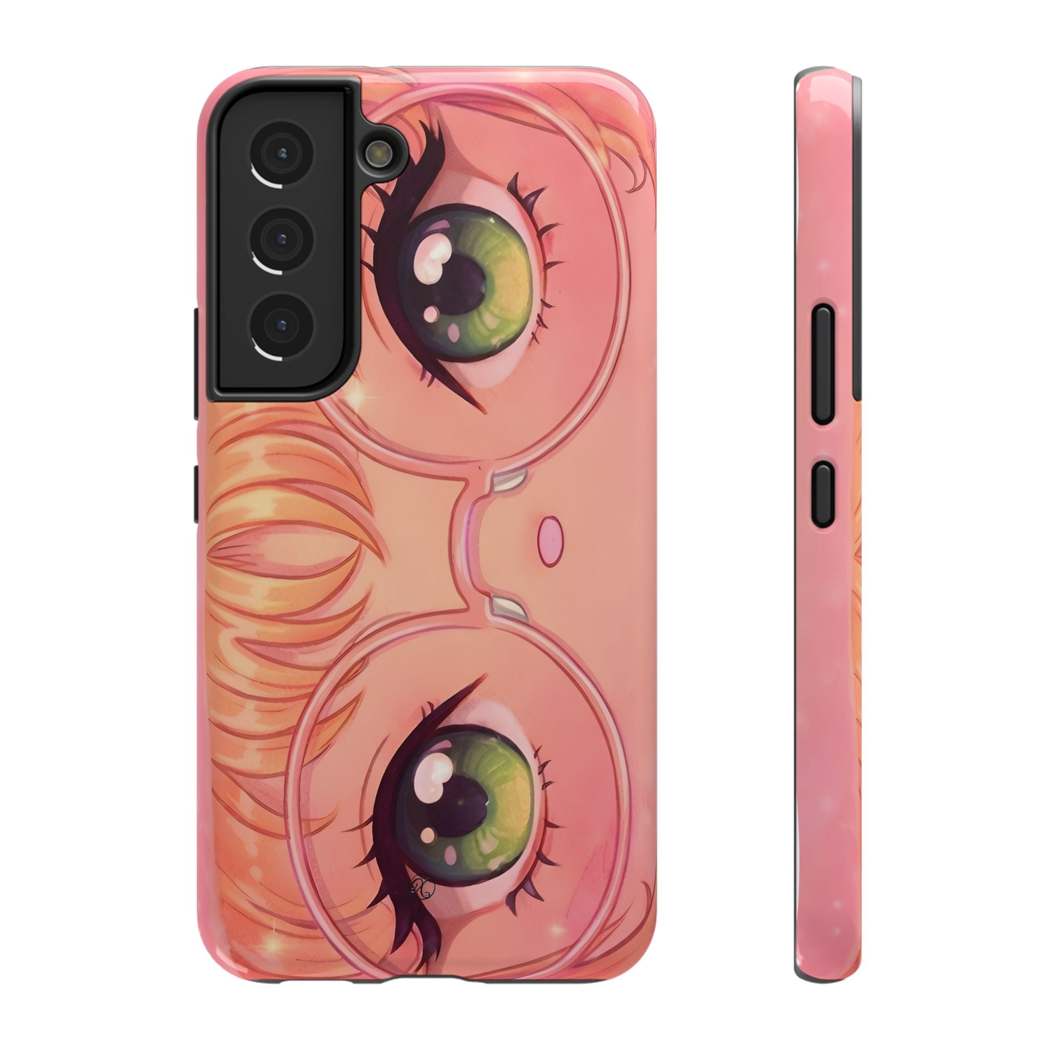 Green Eyed Girl Impact-Resistant Phone Case