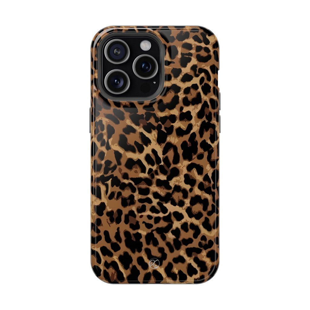 Leopard Print Impact-Resistant Phone Case