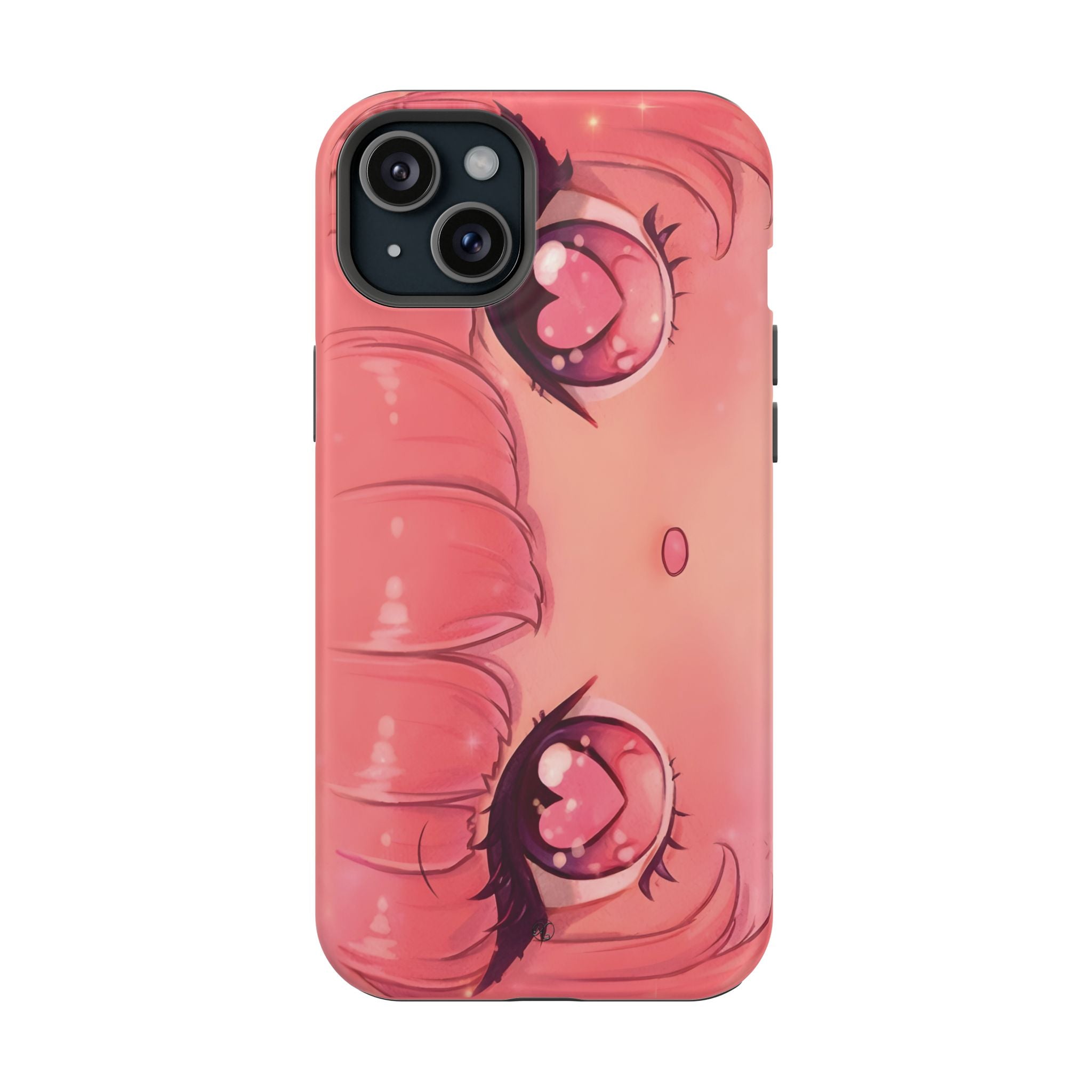 Valentine Heart-Eyes Impact-Resistant Phone Case