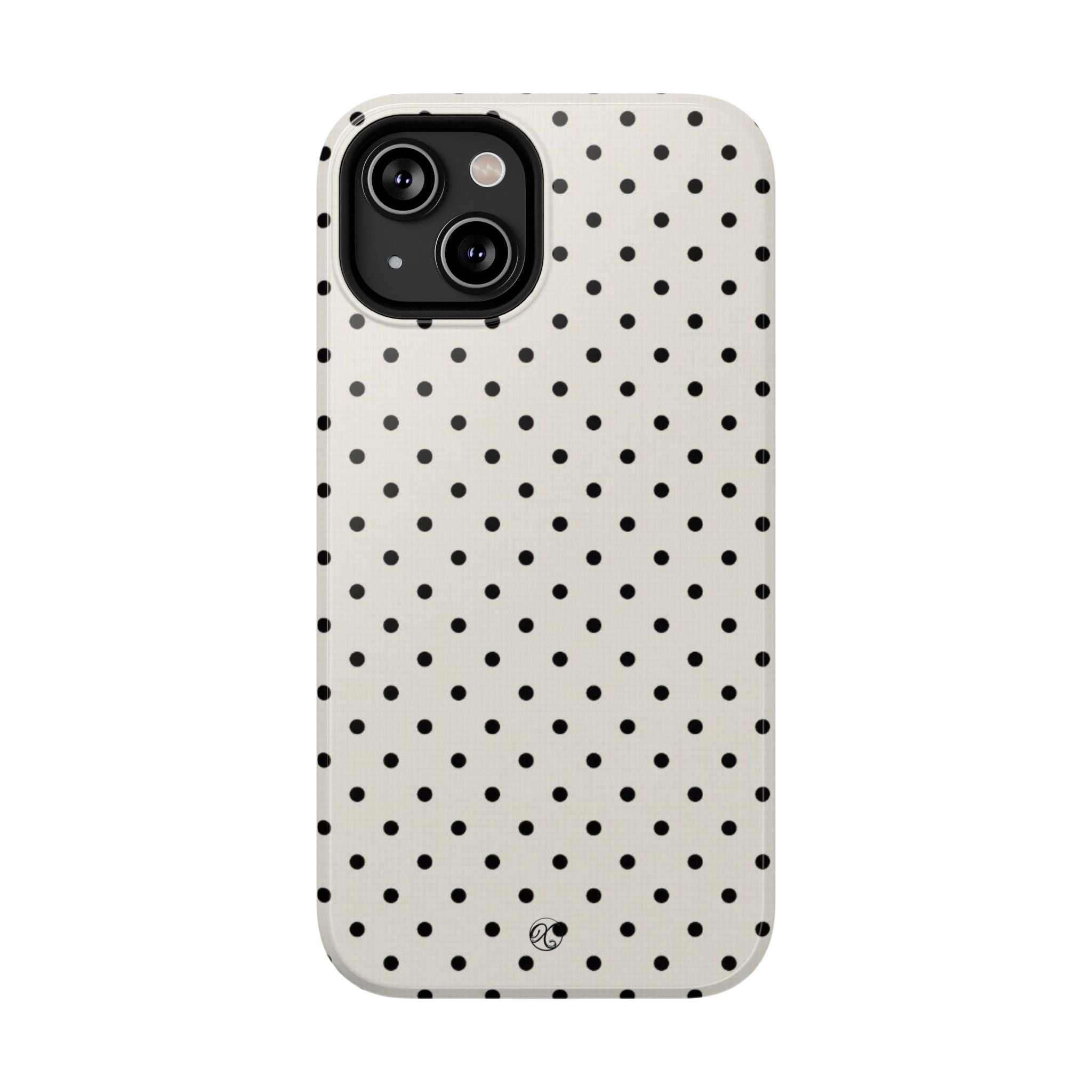 Polka Dot Impact Phone Case — Protective Slim iPhone Cover