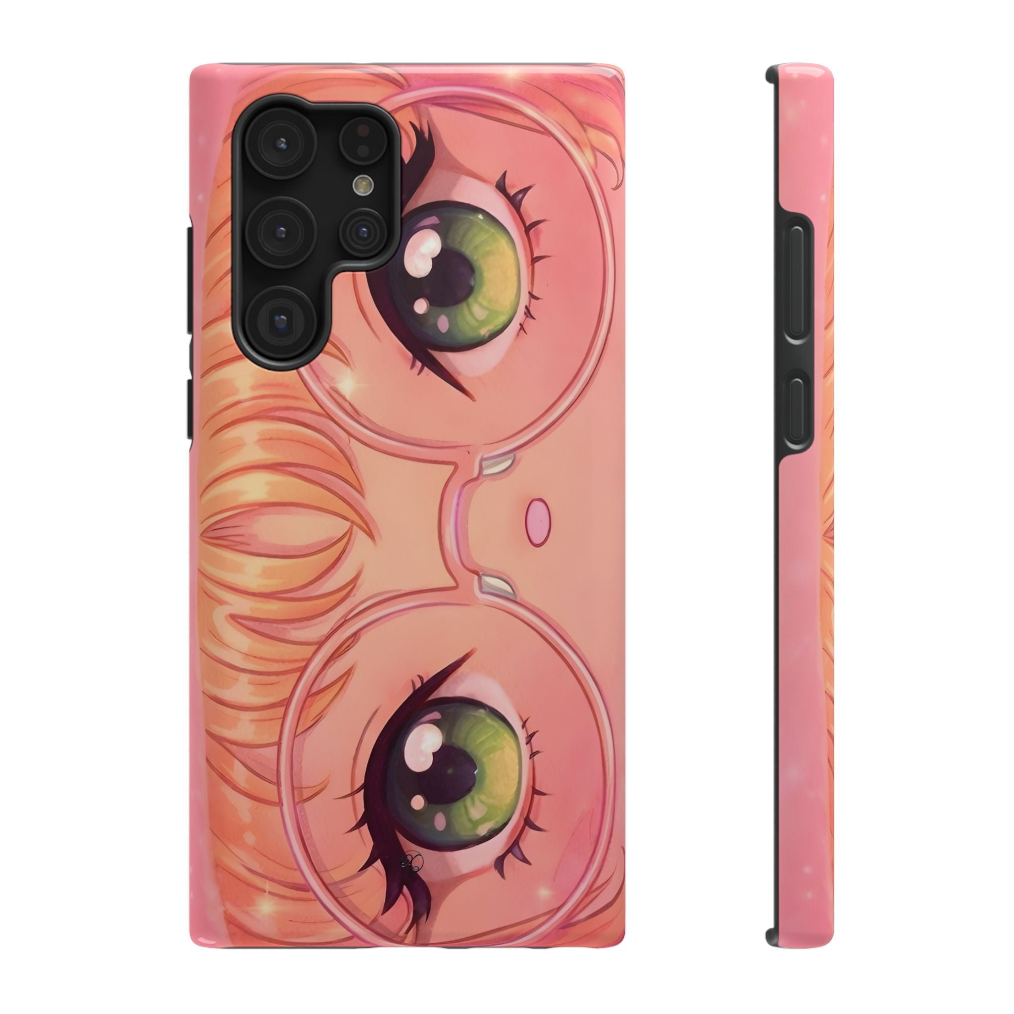 Green Eyed Girl Impact-Resistant Phone Case