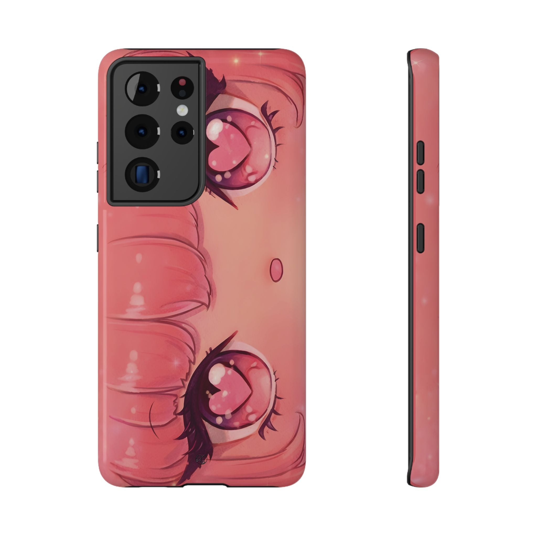 Valentine Heart-Eyes Impact-Resistant Phone Case
