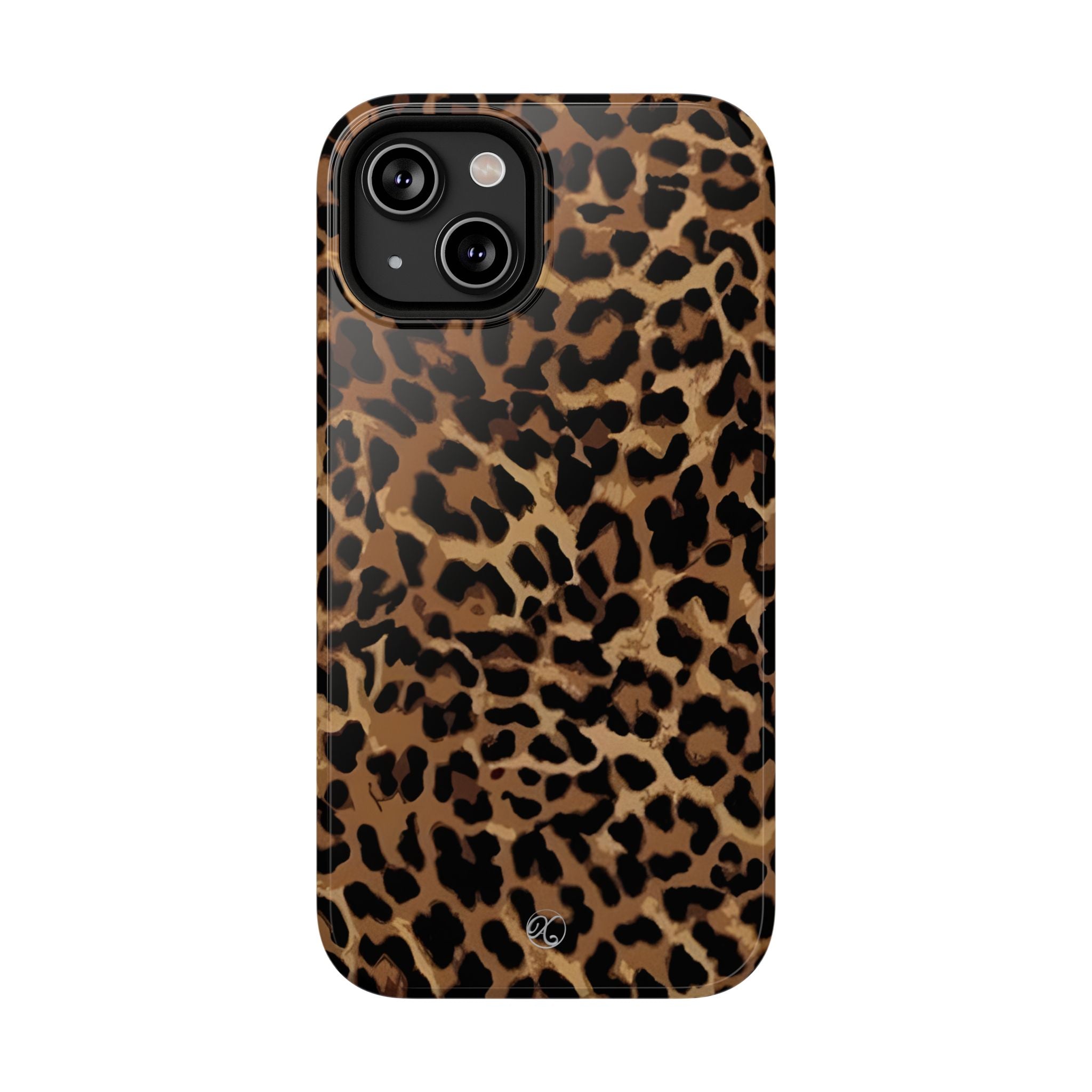 Leopard Print Impact-Resistant Phone Case