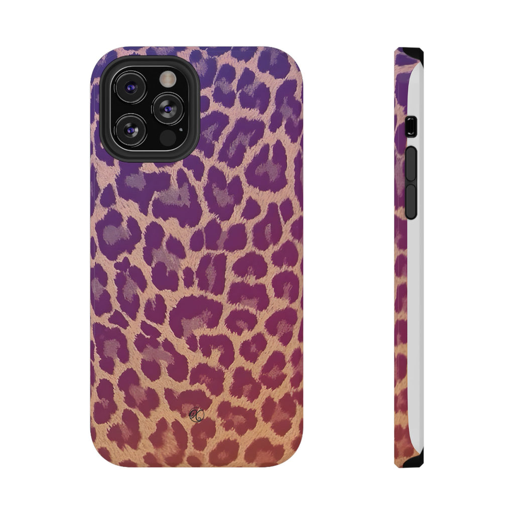 Leopard Ombre Impact-Resistant Phone Case