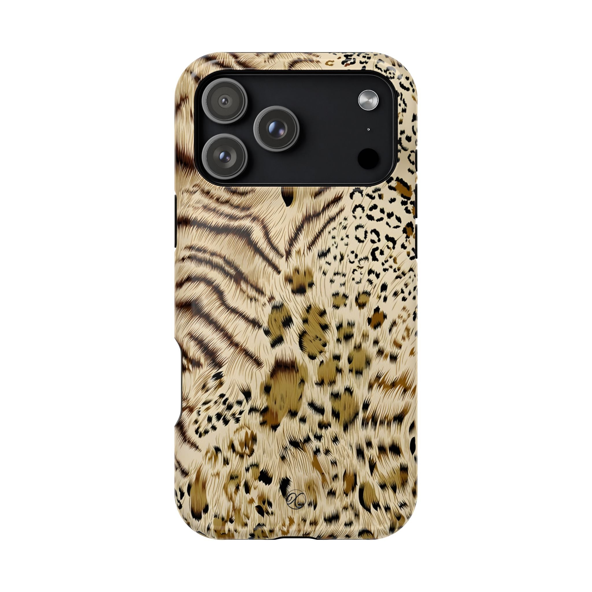 Leopard Print Impact-Resistant Phone Case — Animal Print Protection