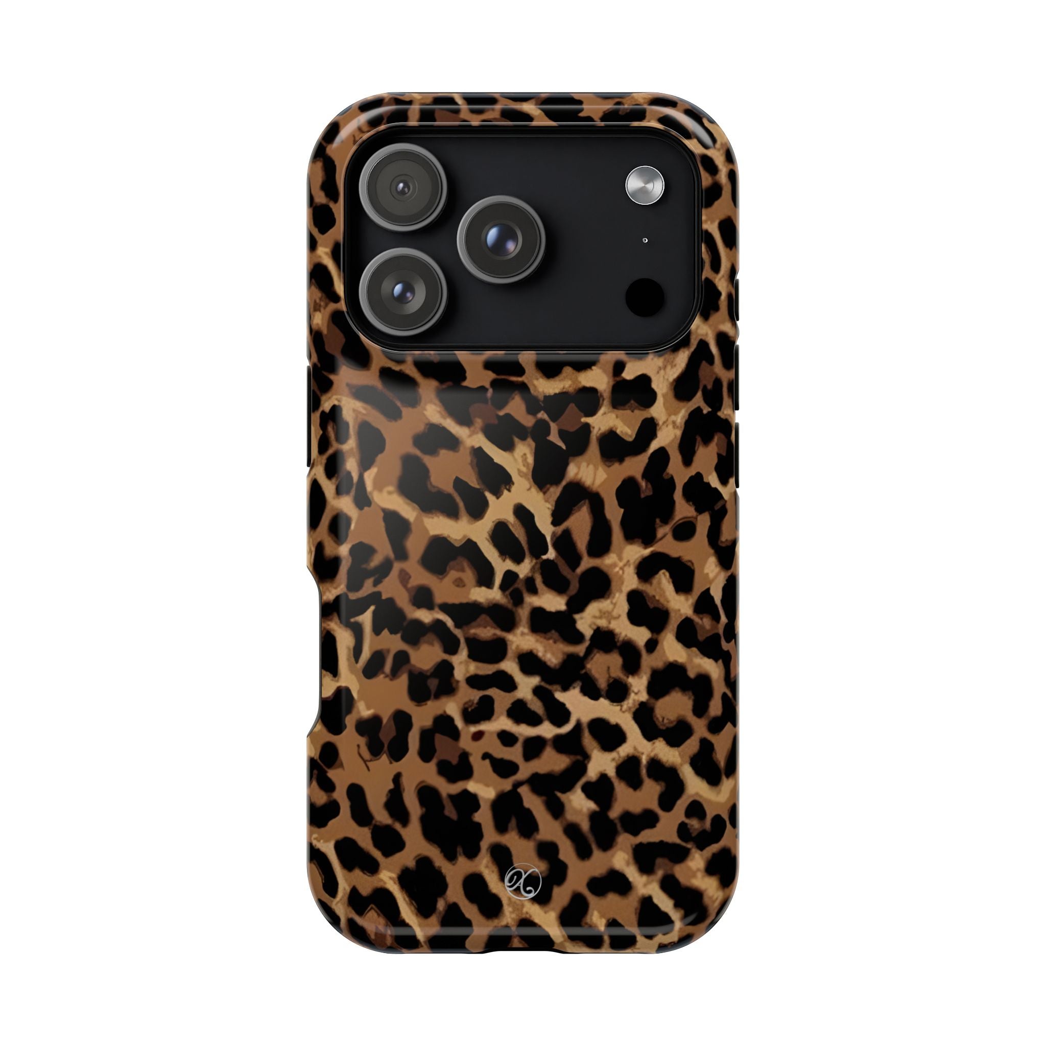 Leopard Print Impact-Resistant Phone Case