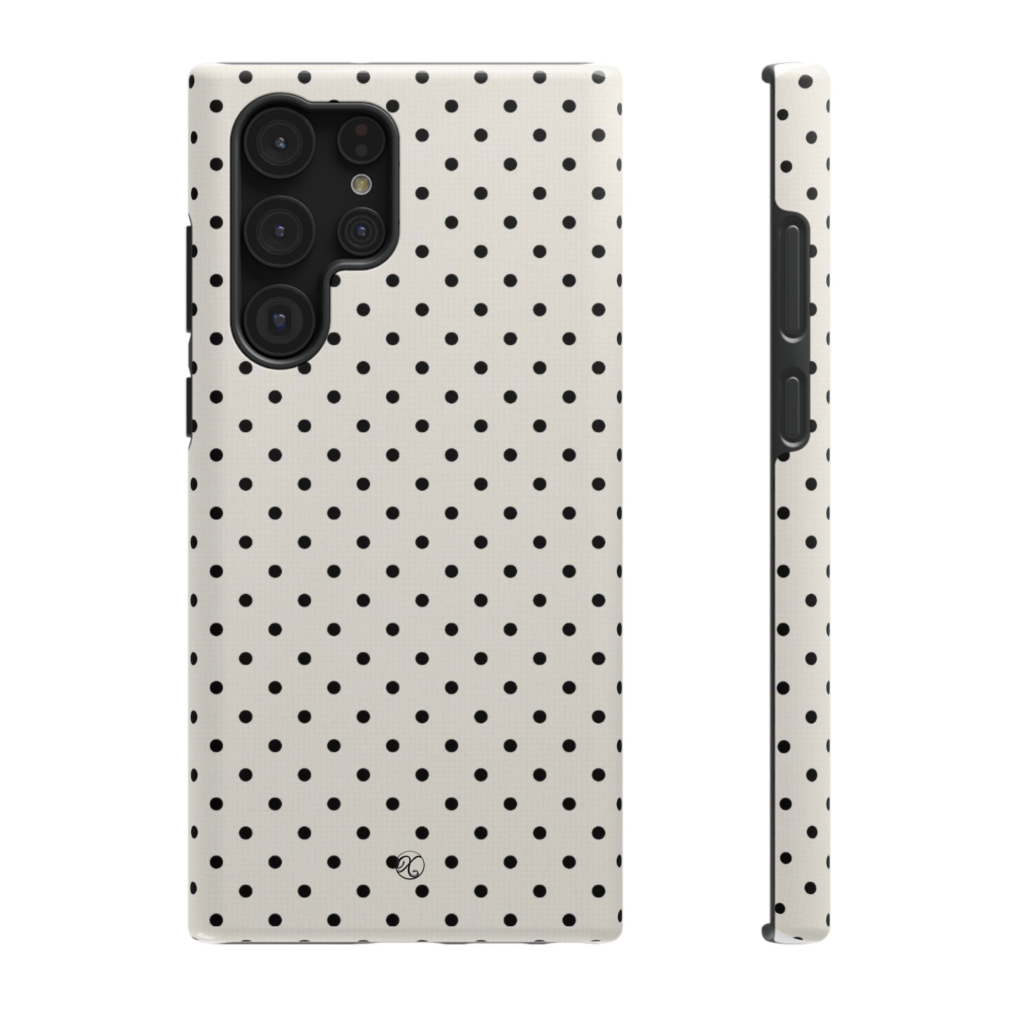 Polka Dot Impact Phone Case — Protective Slim iPhone Cover