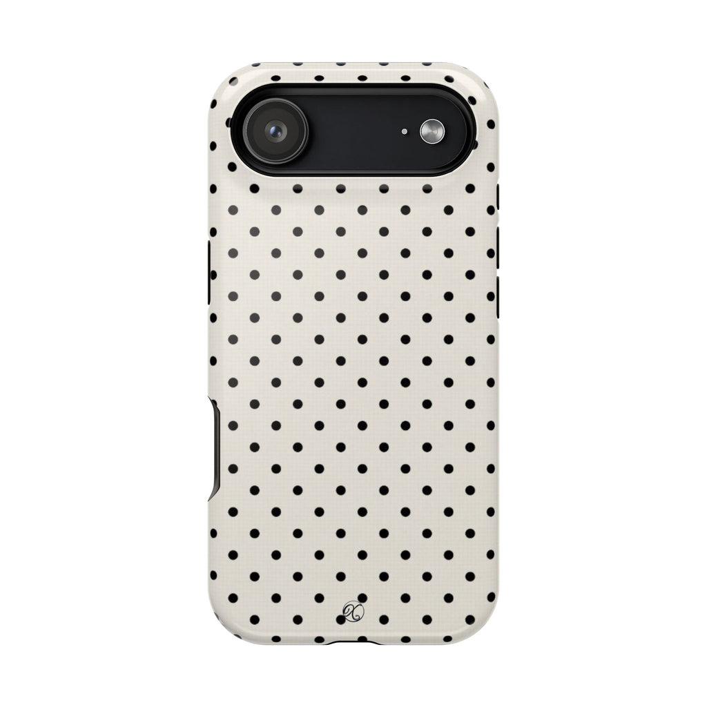 Polka Dot Impact Phone Case — Protective Slim iPhone Cover