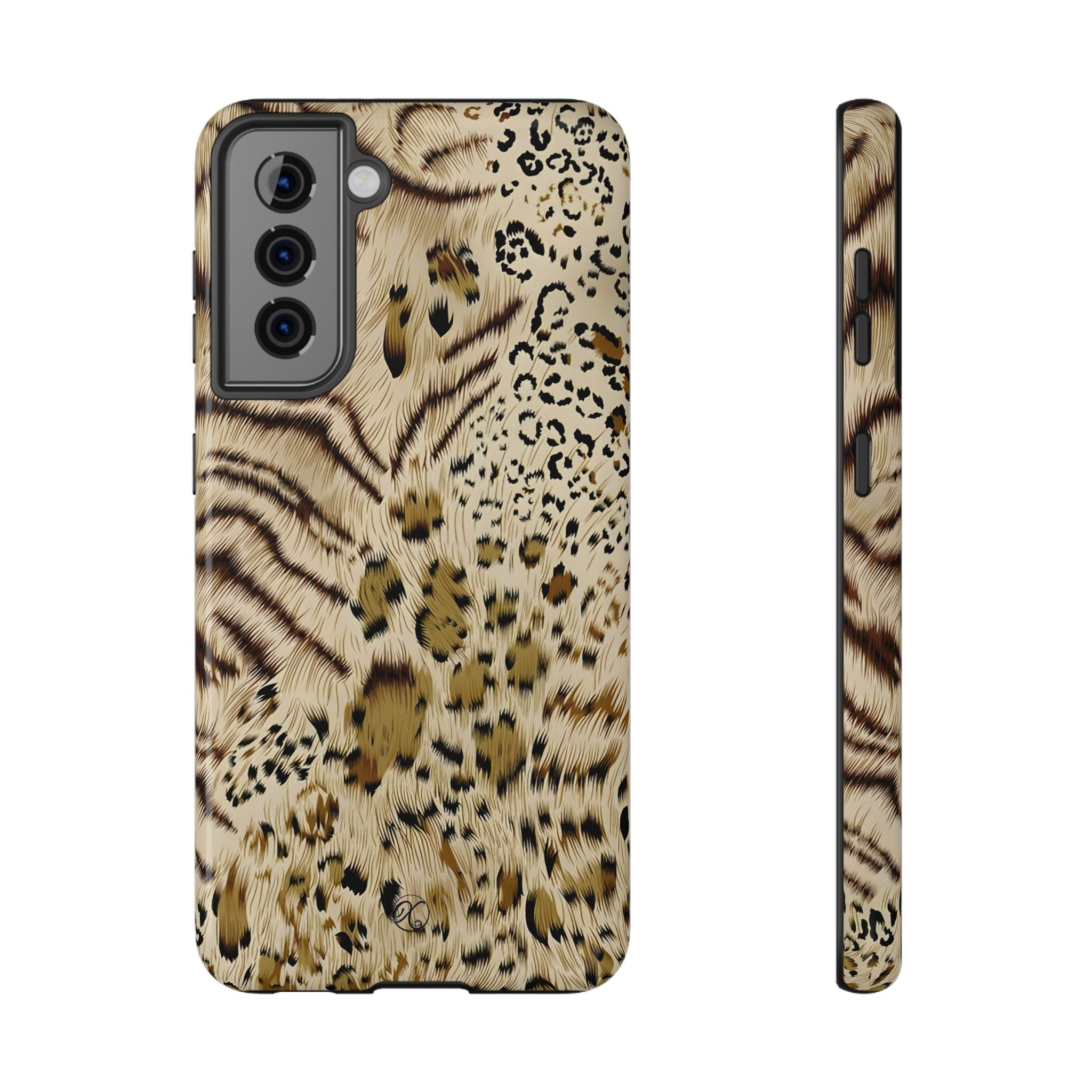 Leopard Print Impact-Resistant Phone Case — Animal Print Protection