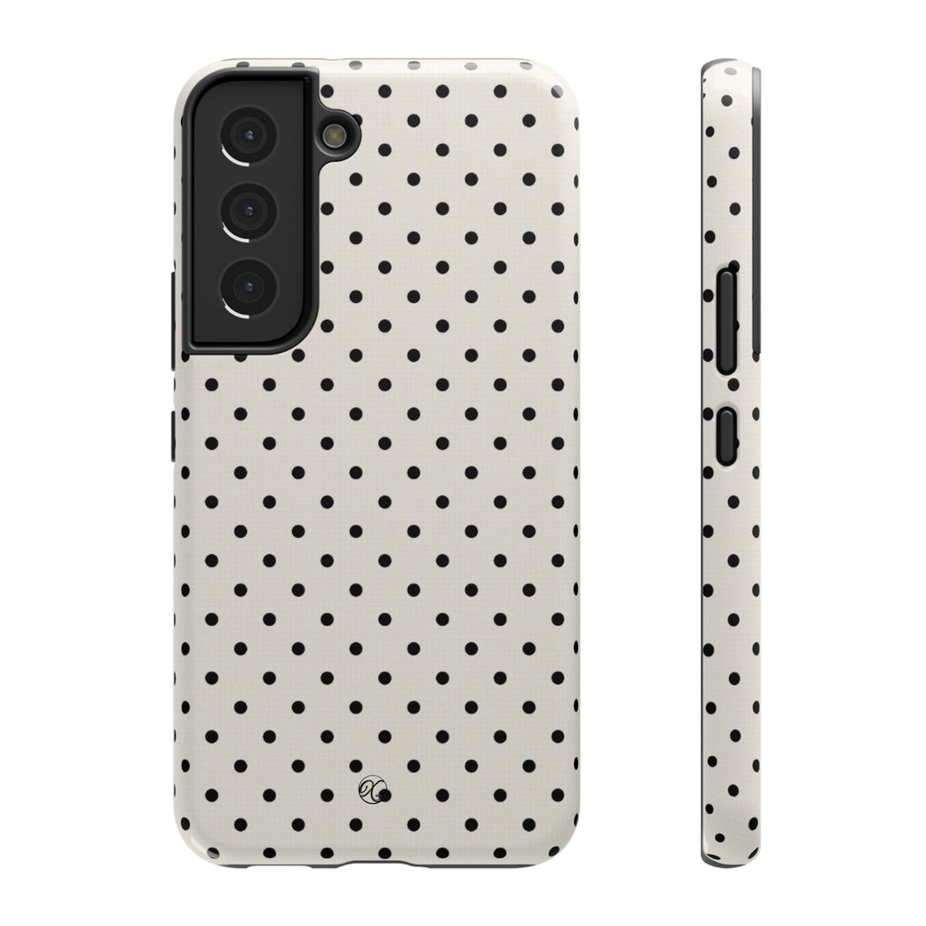 Polka Dot Impact Phone Case — Protective Slim iPhone Cover