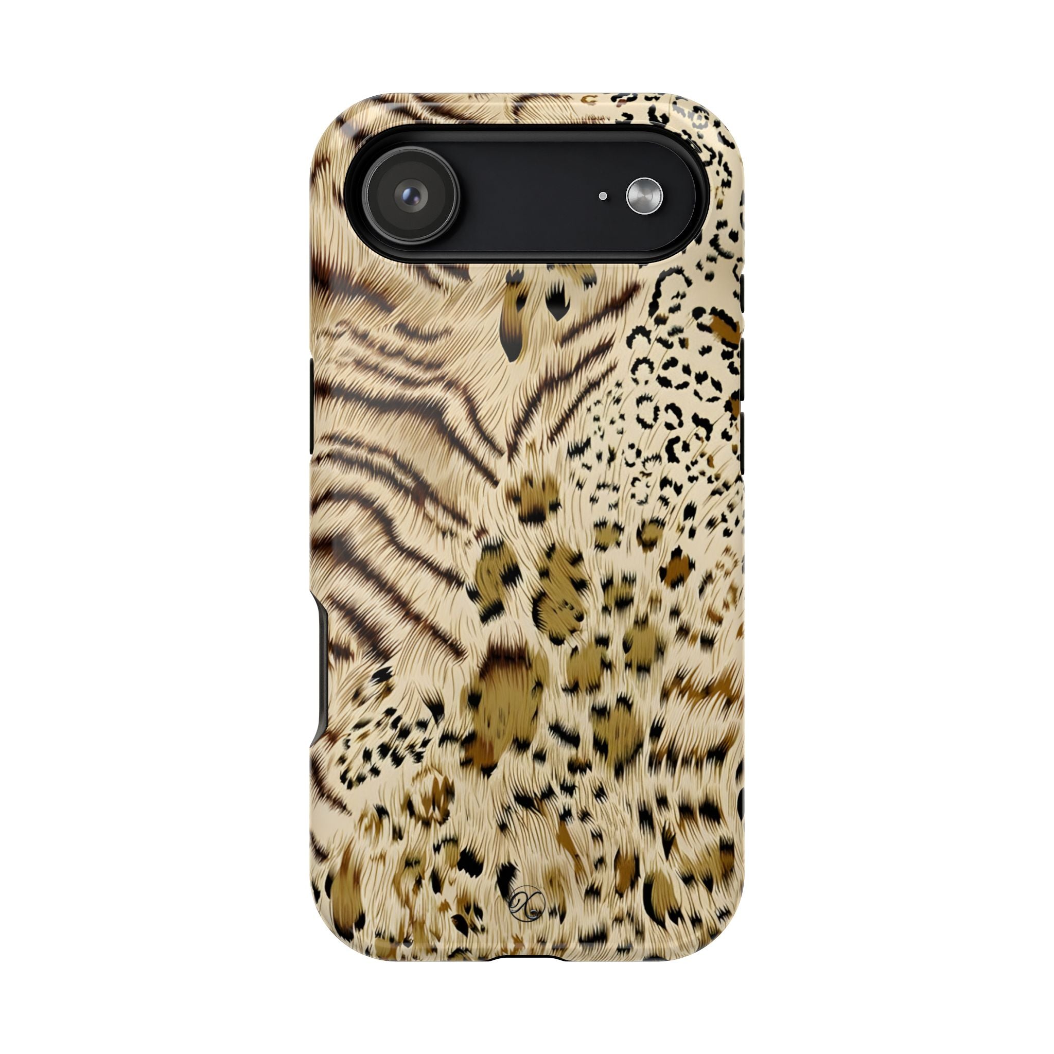 Leopard Print Impact-Resistant Phone Case — Animal Print Protection