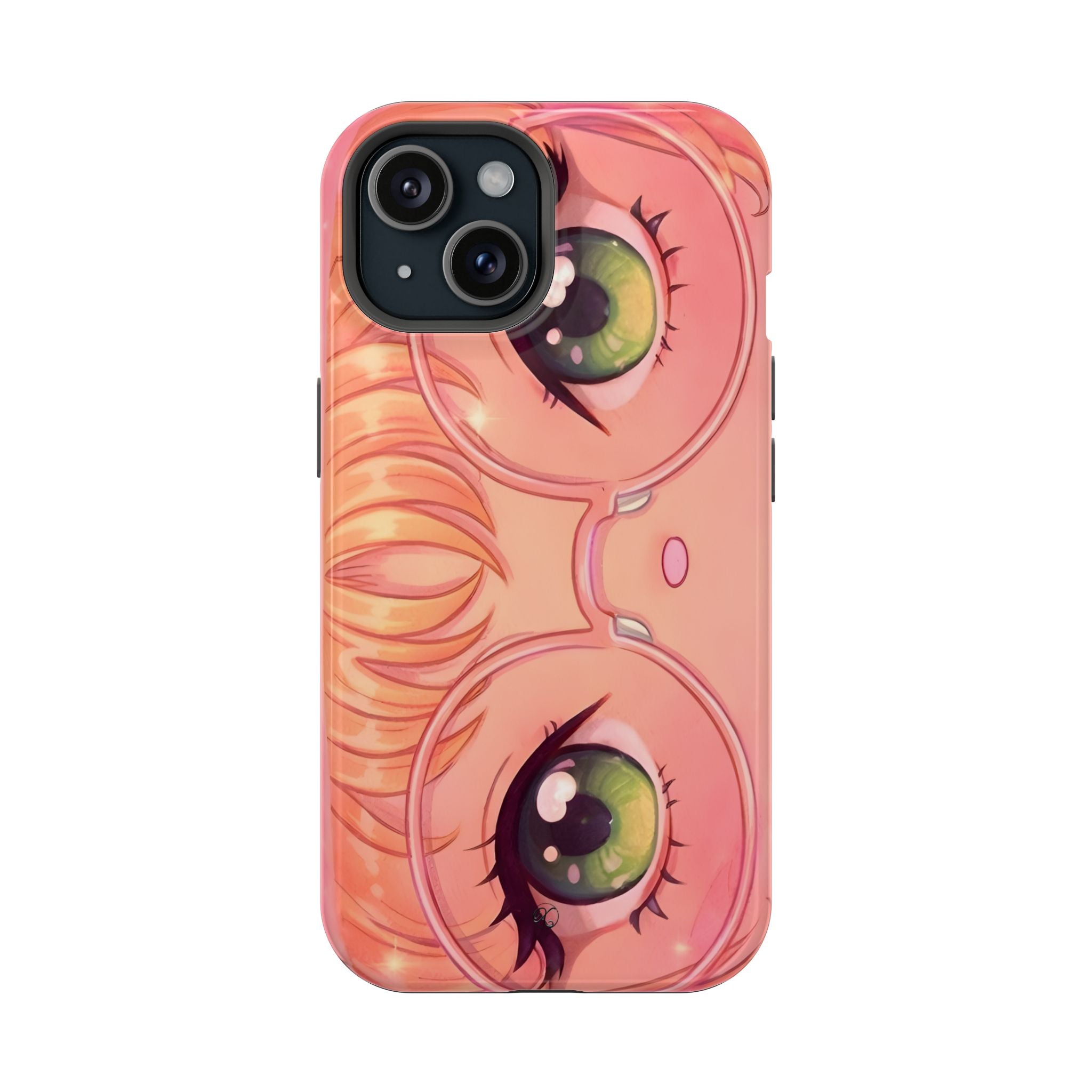 Green Eyed Girl Impact-Resistant Phone Case