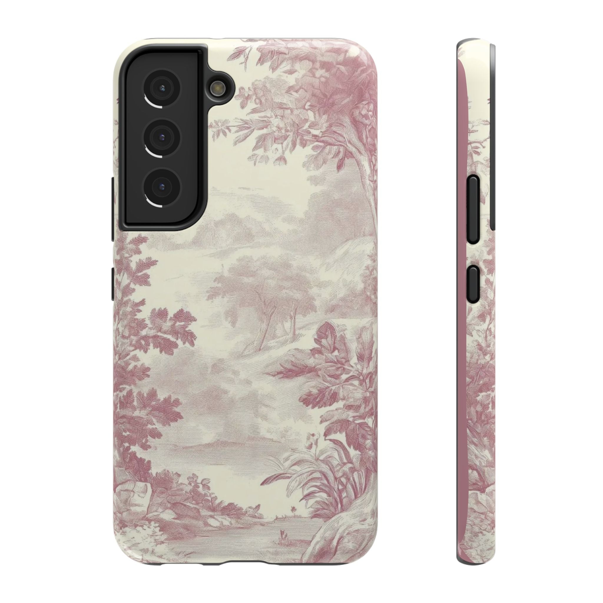 Floral Scenery Impact-Resistant Phone Case