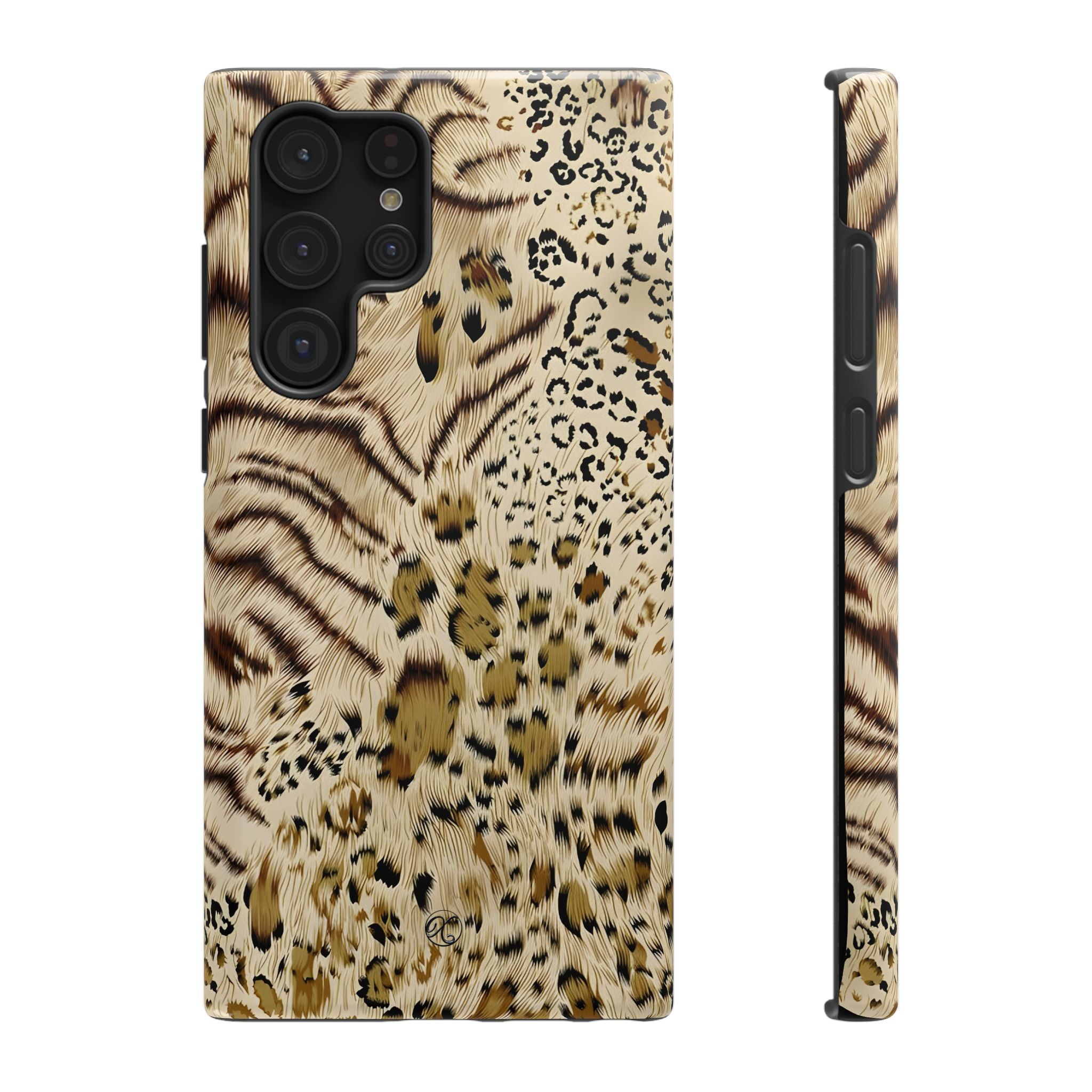 Leopard Print Impact-Resistant Phone Case — Animal Print Protection