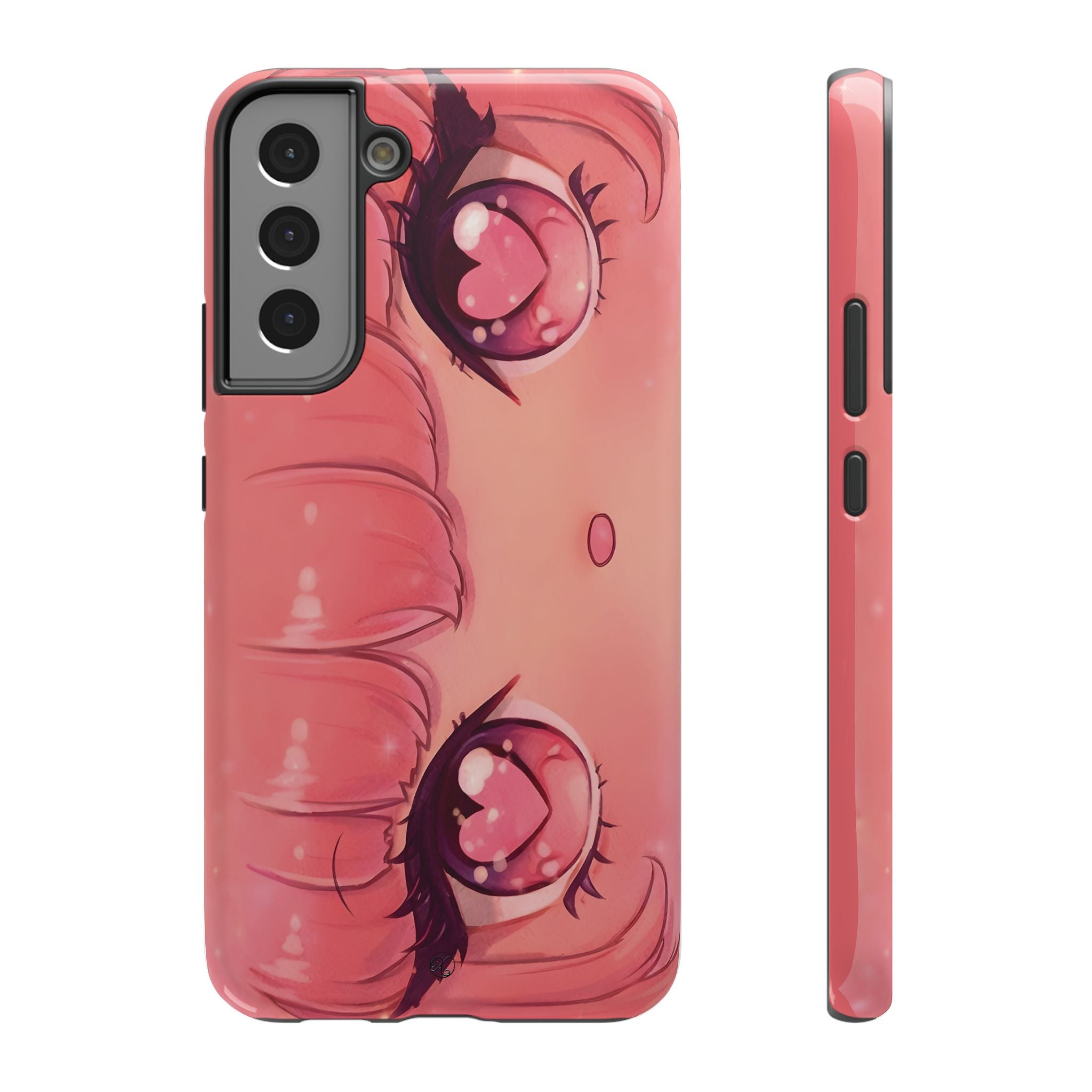 Valentine Heart-Eyes Impact-Resistant Phone Case