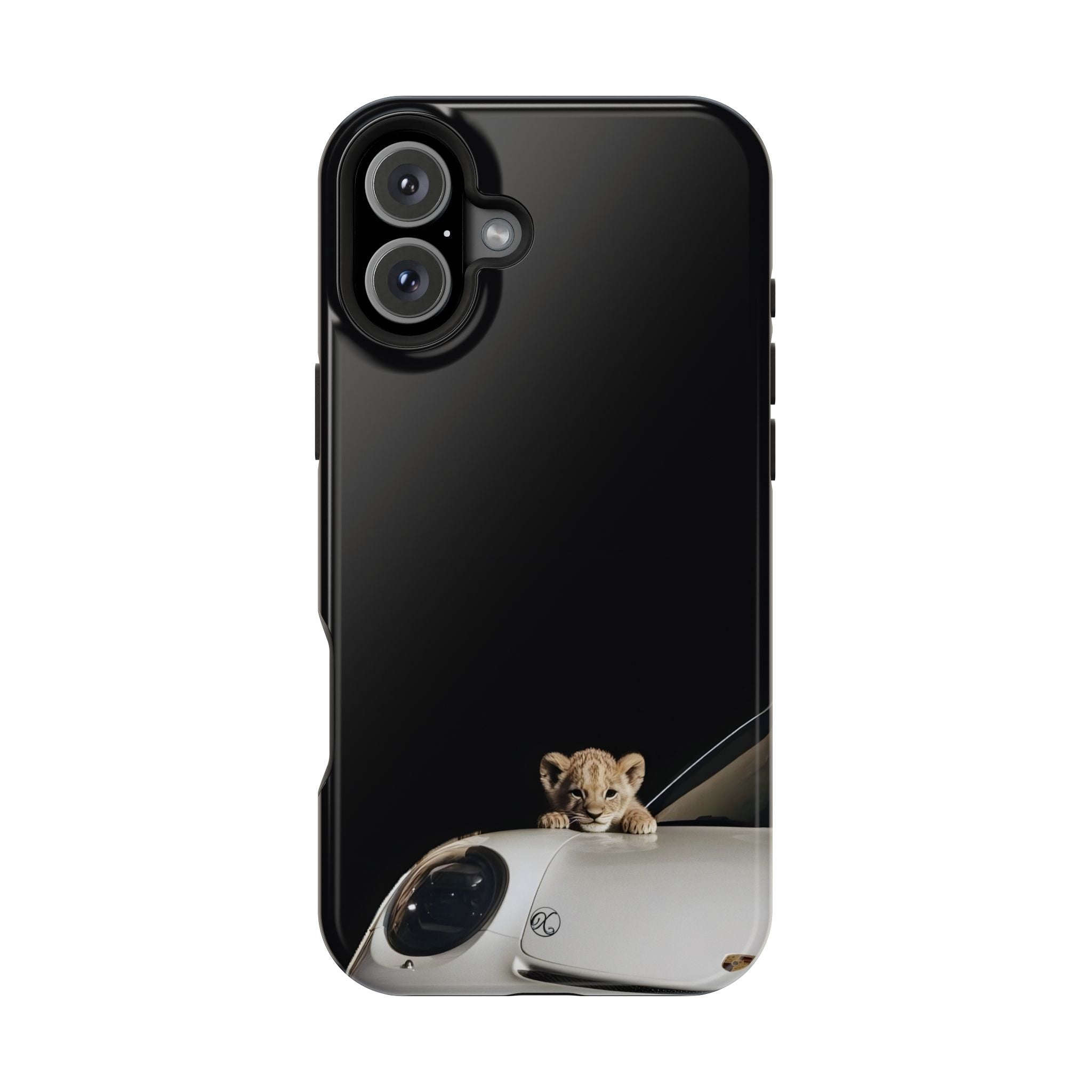 Leopard Car Impact Resistant Phone Case— Protective Slim Shockproof Cover
