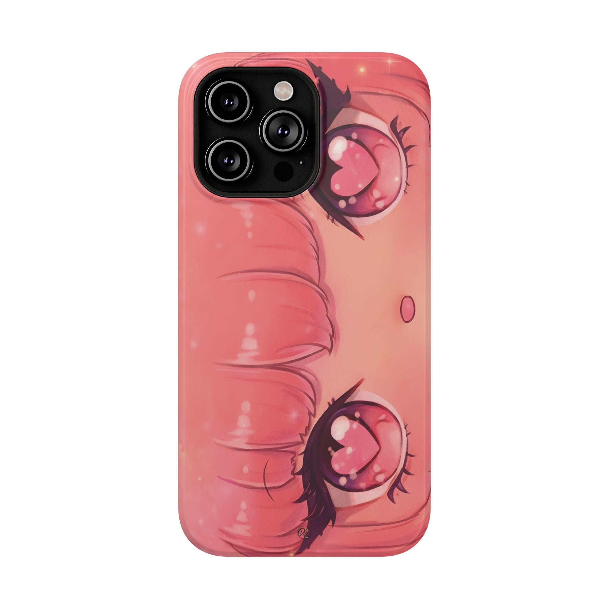 Valentine Heart-Eyes Impact-Resistant Phone Case