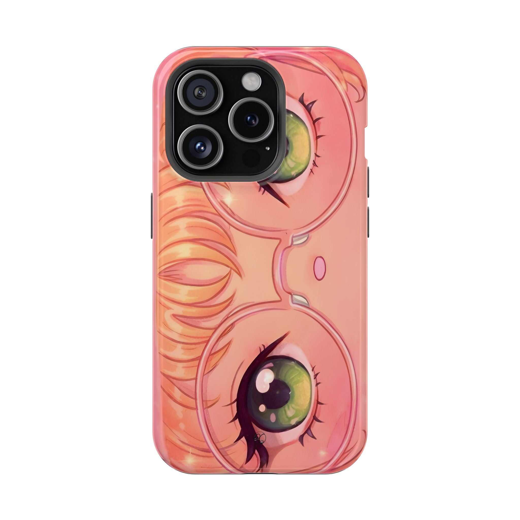 Green Eyed Girl Impact-Resistant Phone Case