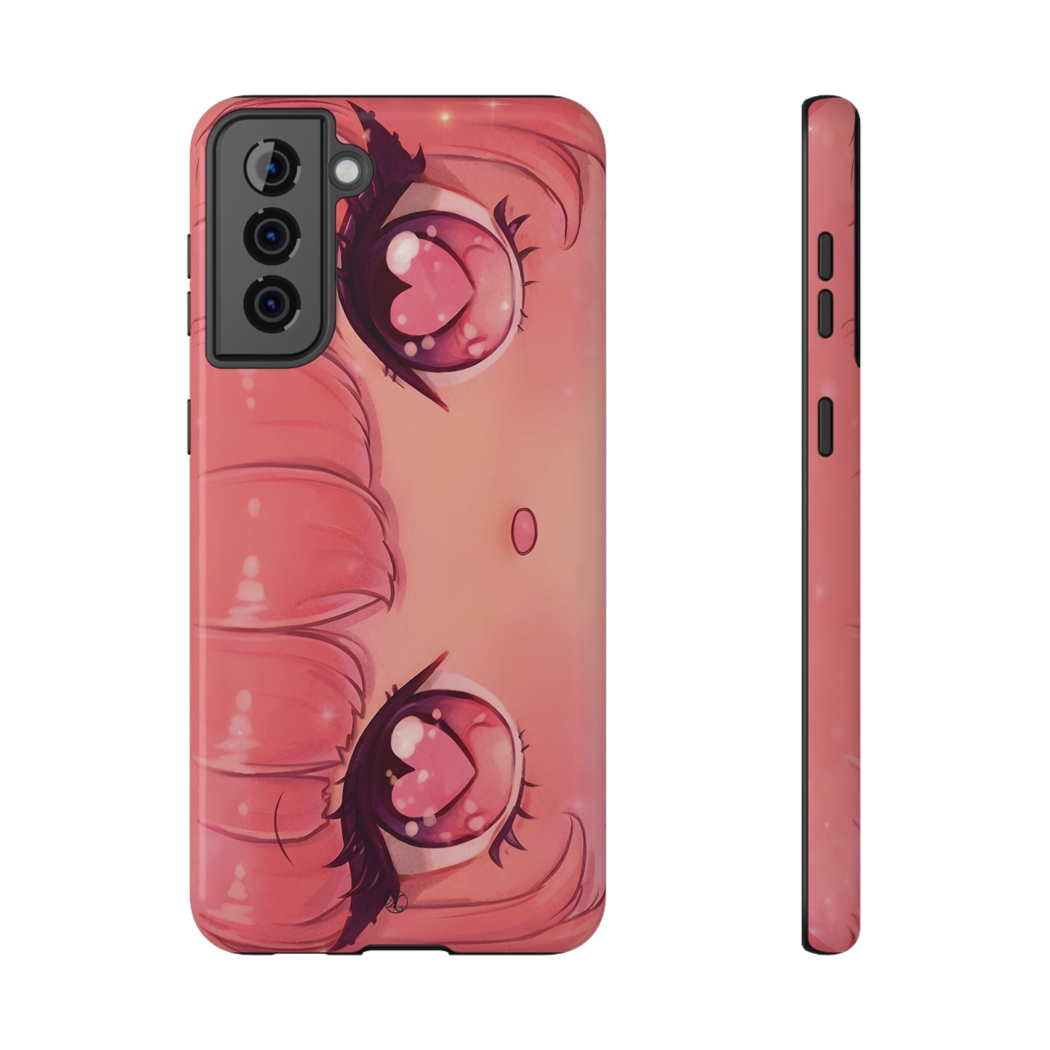 Valentine Heart-Eyes Impact-Resistant Phone Case