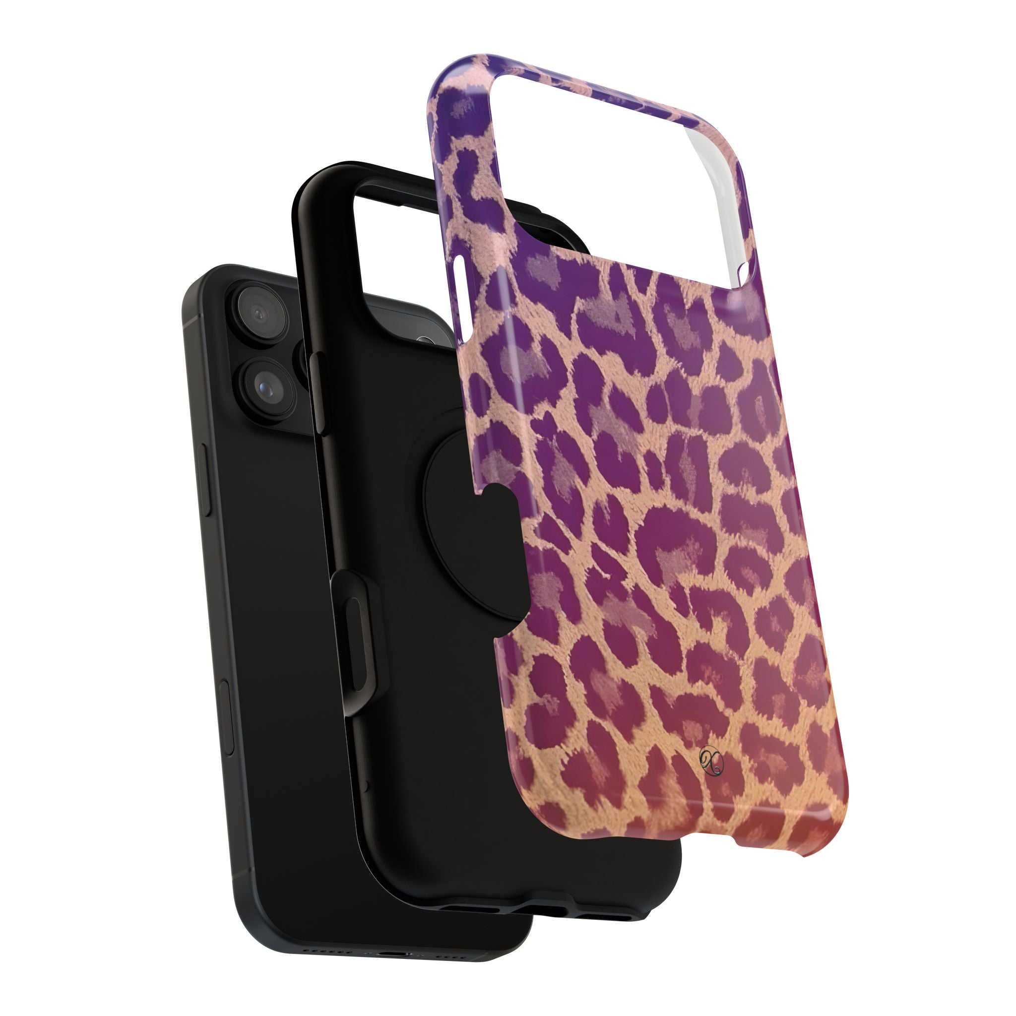 Leopard Ombre Impact-Resistant Phone Case