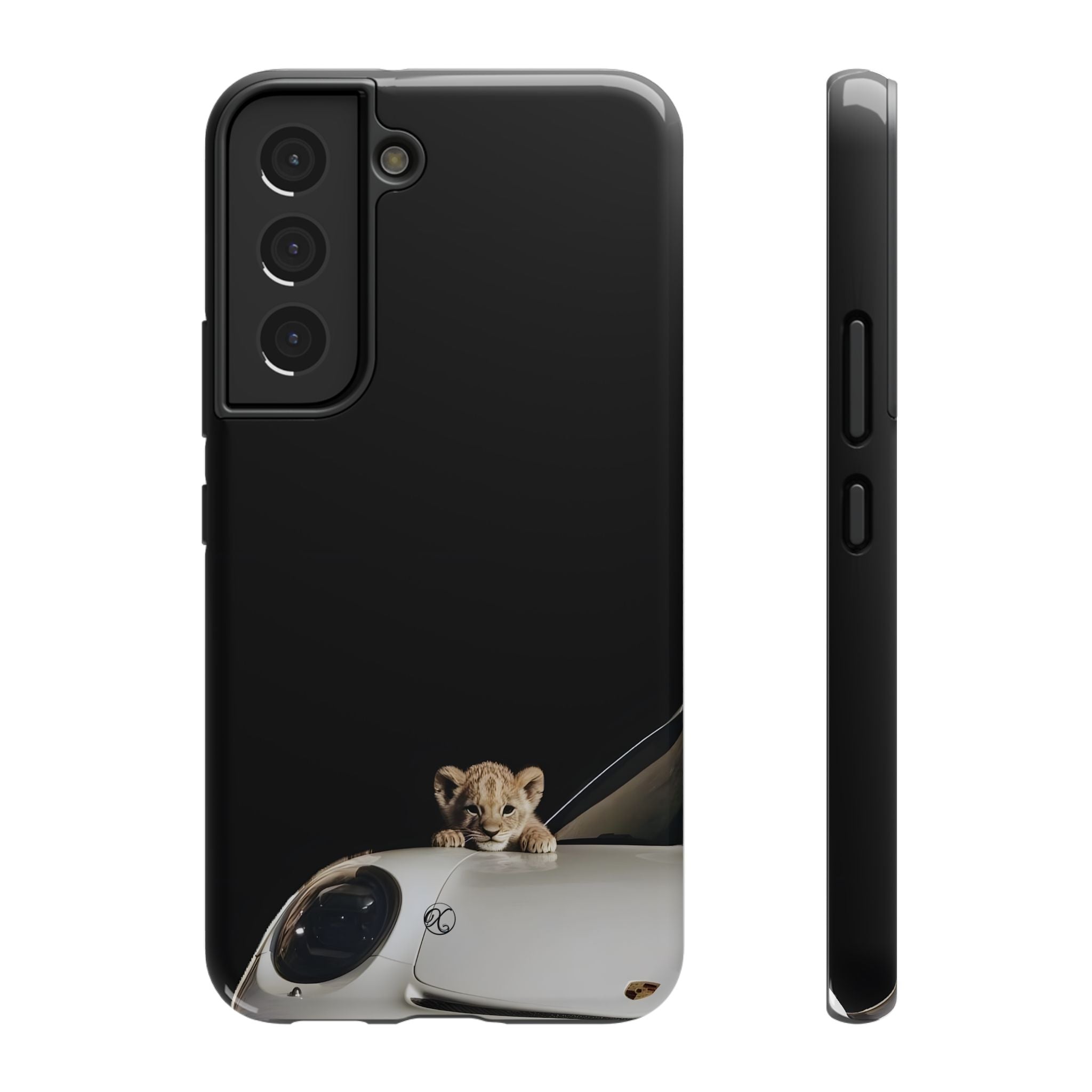 Leopard Car Impact Resistant Phone Case— Protective Slim Shockproof Cover