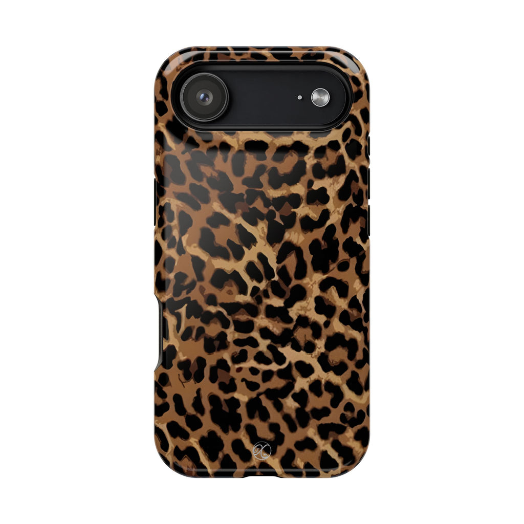 Leopard Print Impact-Resistant Phone Case