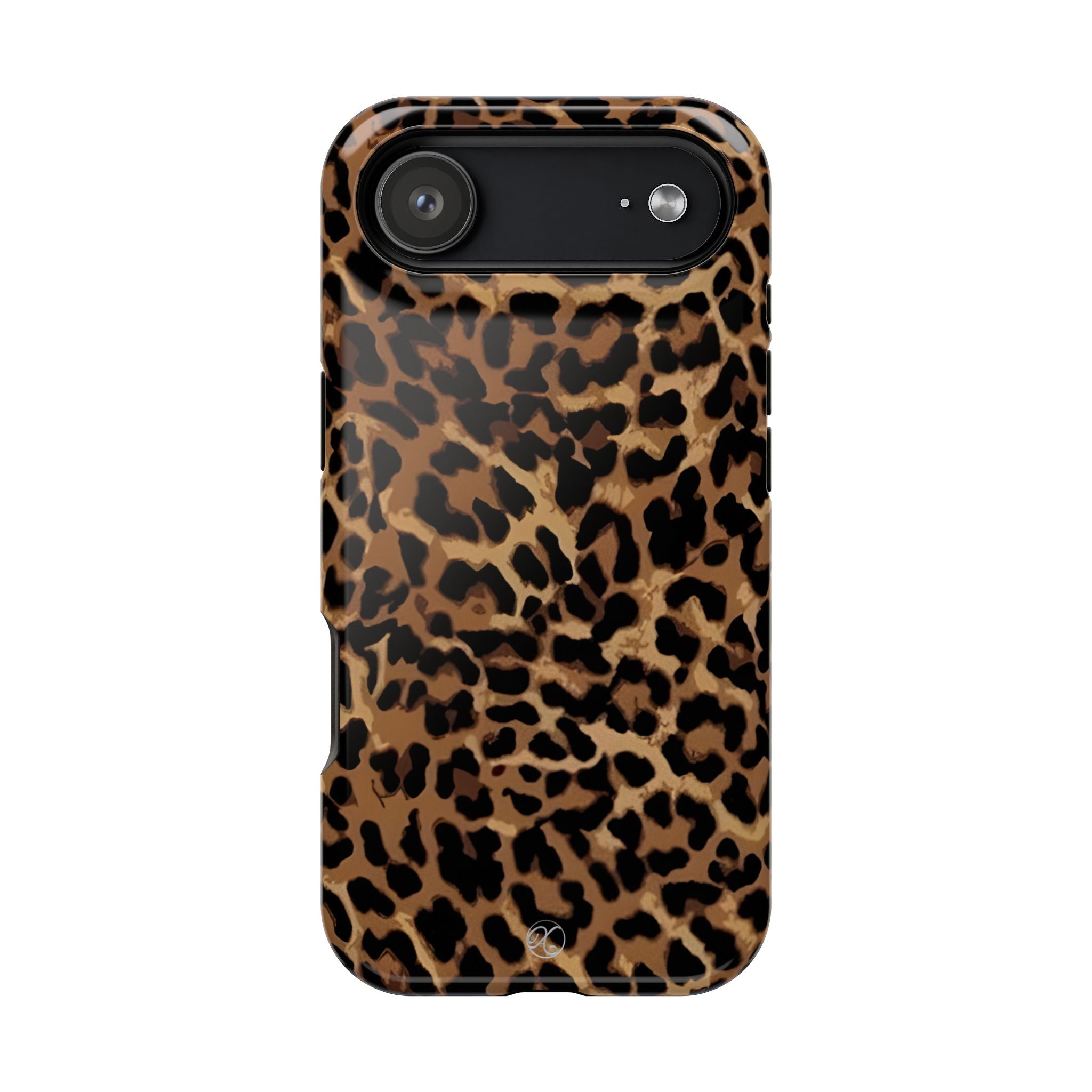 Leopard Print Impact-Resistant Phone Case