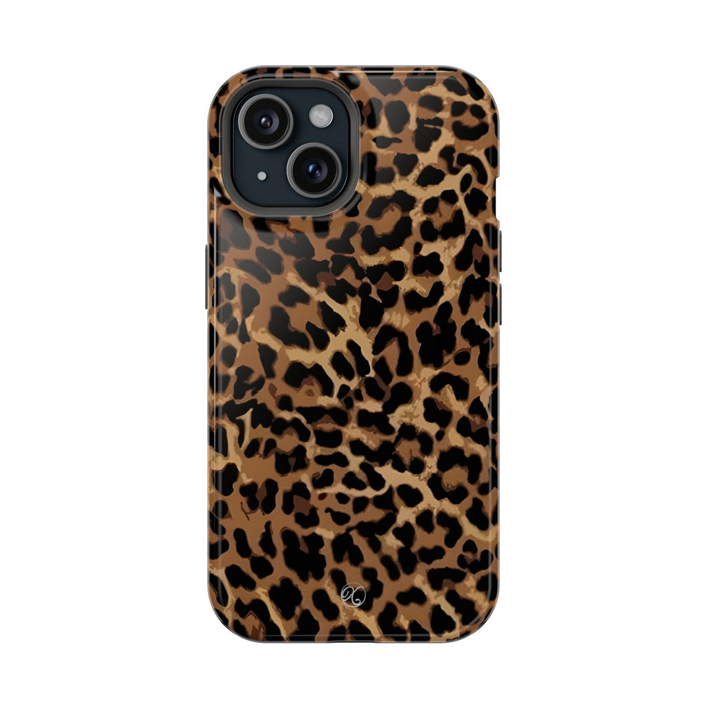 Leopard Print Impact-Resistant Phone Case