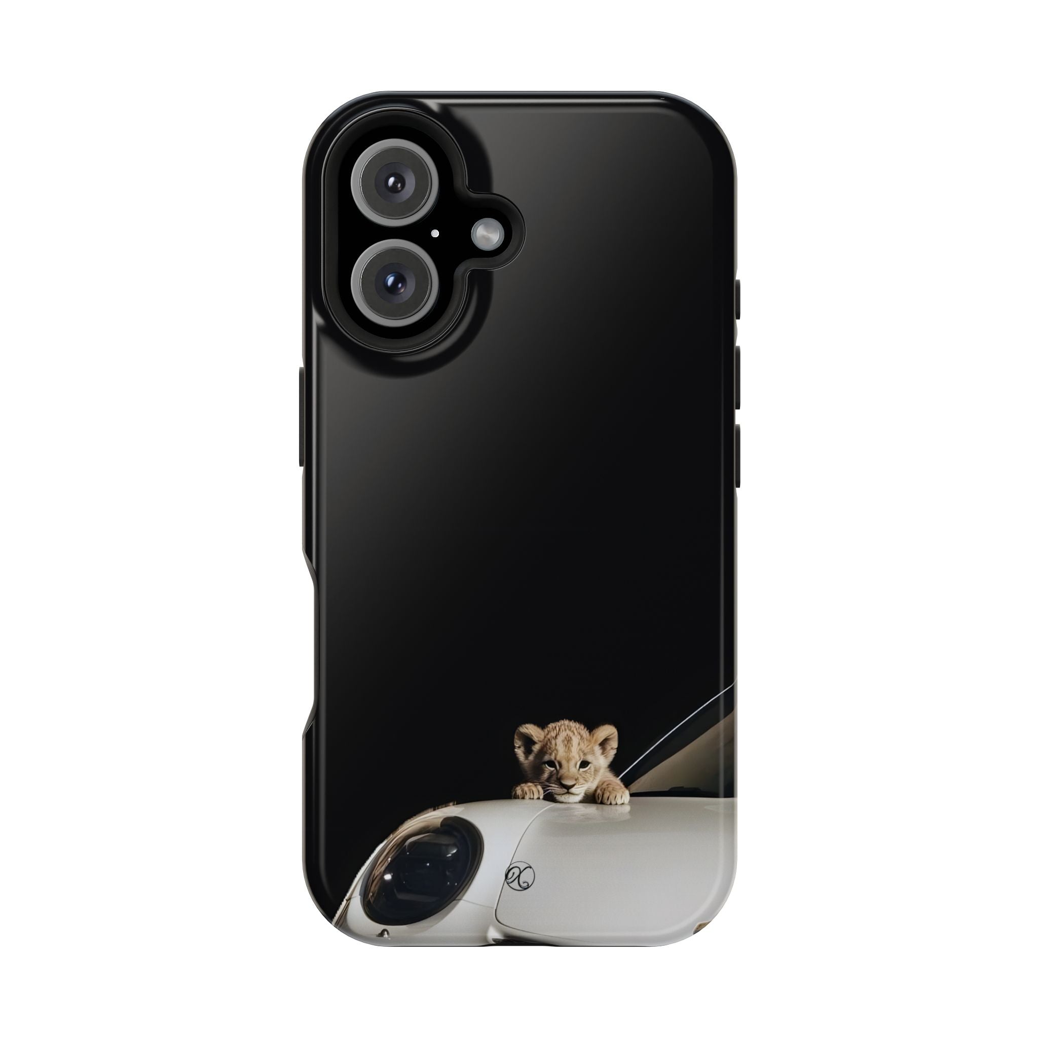 Leopard Car Impact Resistant Phone Case— Protective Slim Shockproof Cover