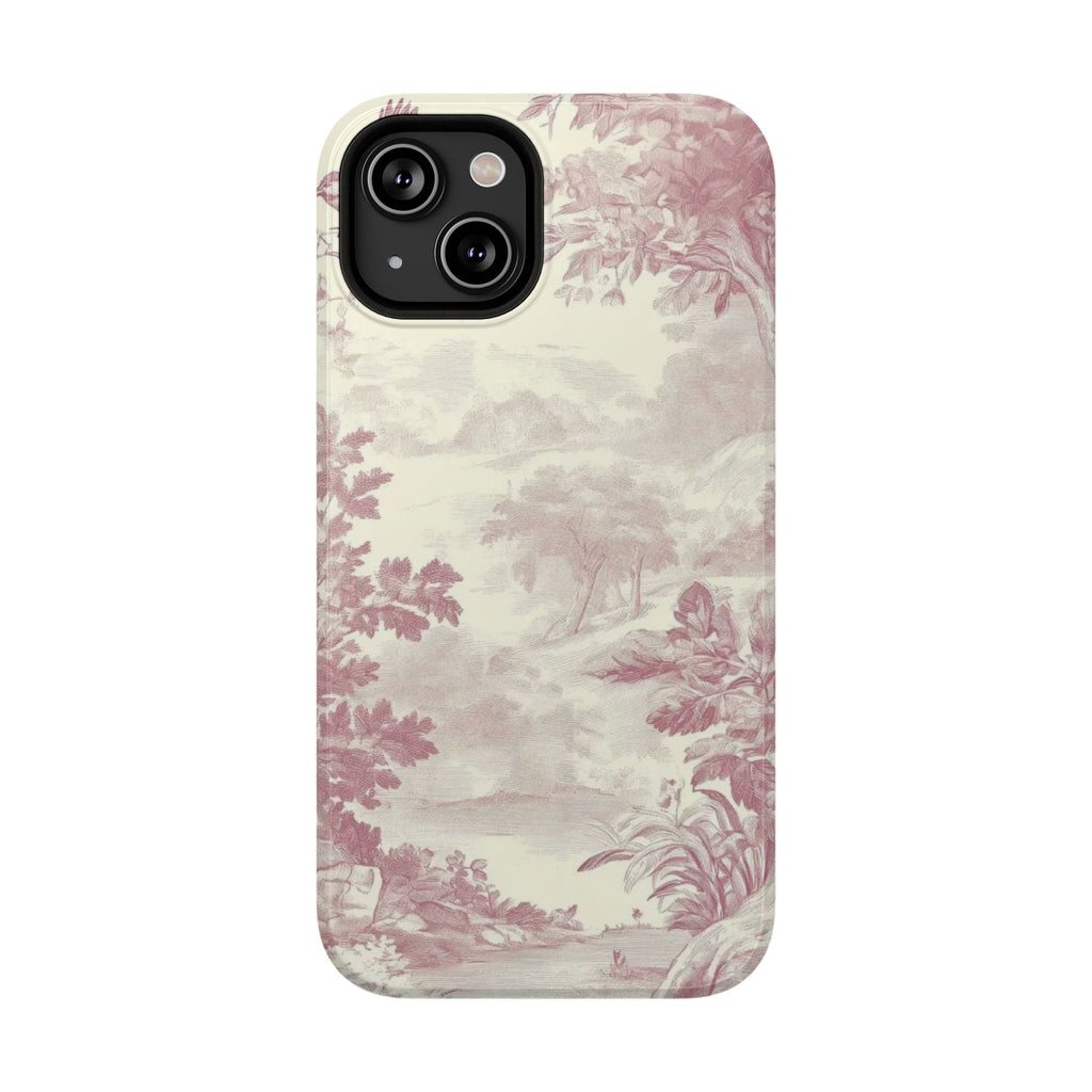 Floral Scenery Impact-Resistant Phone Case