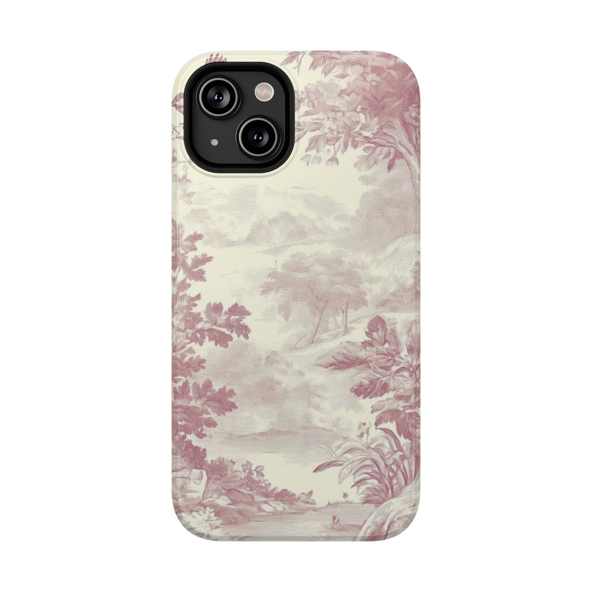 Floral Scenery Impact-Resistant Phone Case