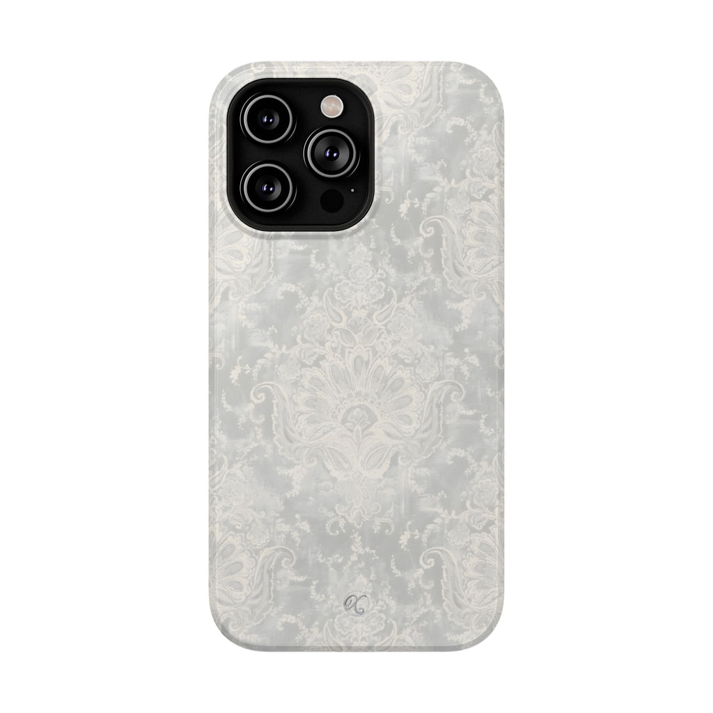 Floral Damask Impact-Resistant Phone Case
