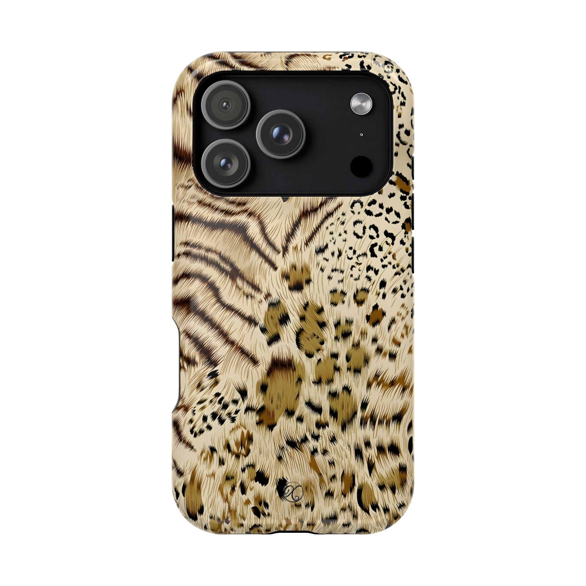 Leopard Print Impact-Resistant Phone Case — Animal Print Protection